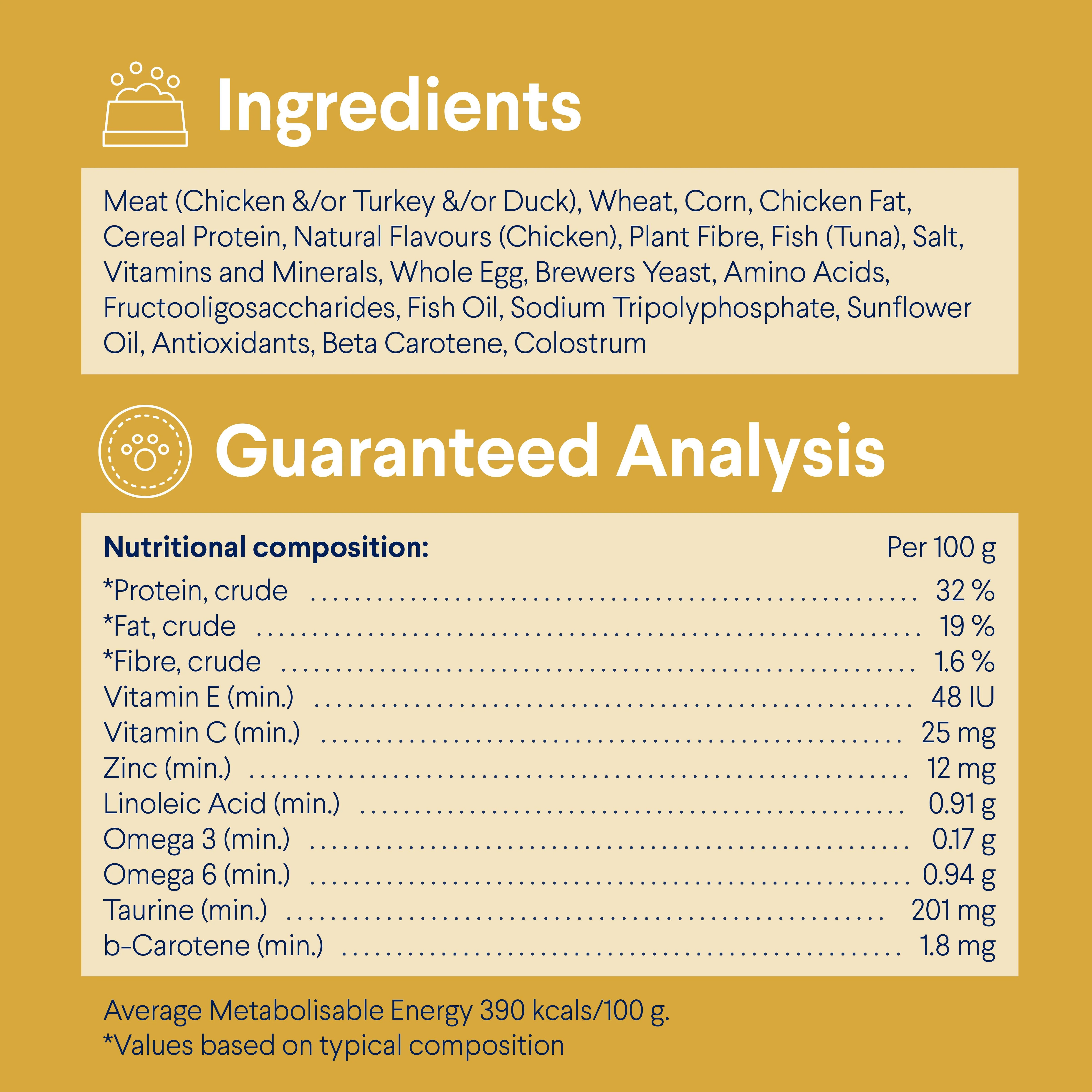 Advance Chicken and Ocean Fish Multi-Cat Food 500g - Image 3