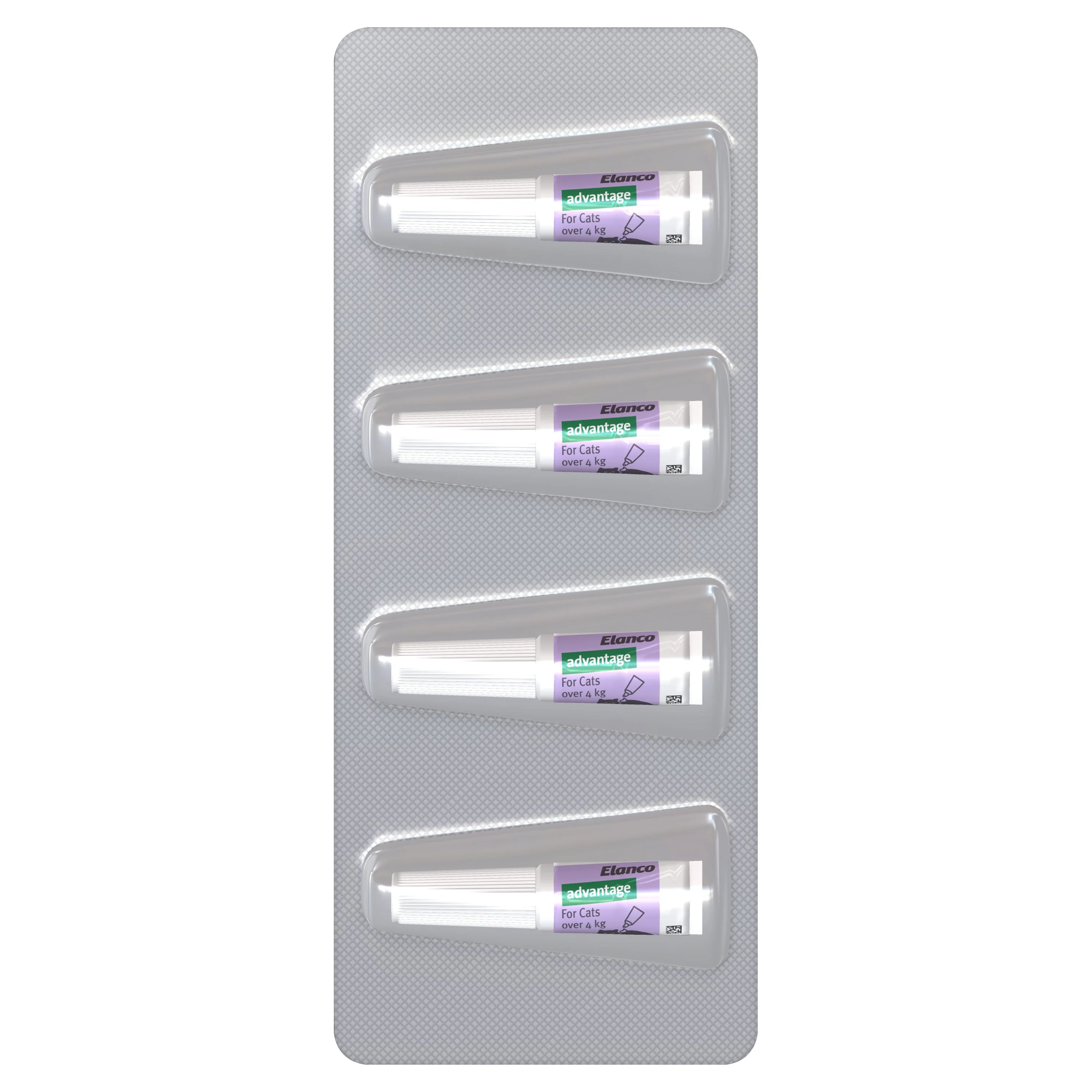 Advantage Flea Treatment for Cats 4kg Purple 4 Pack - Image 4
