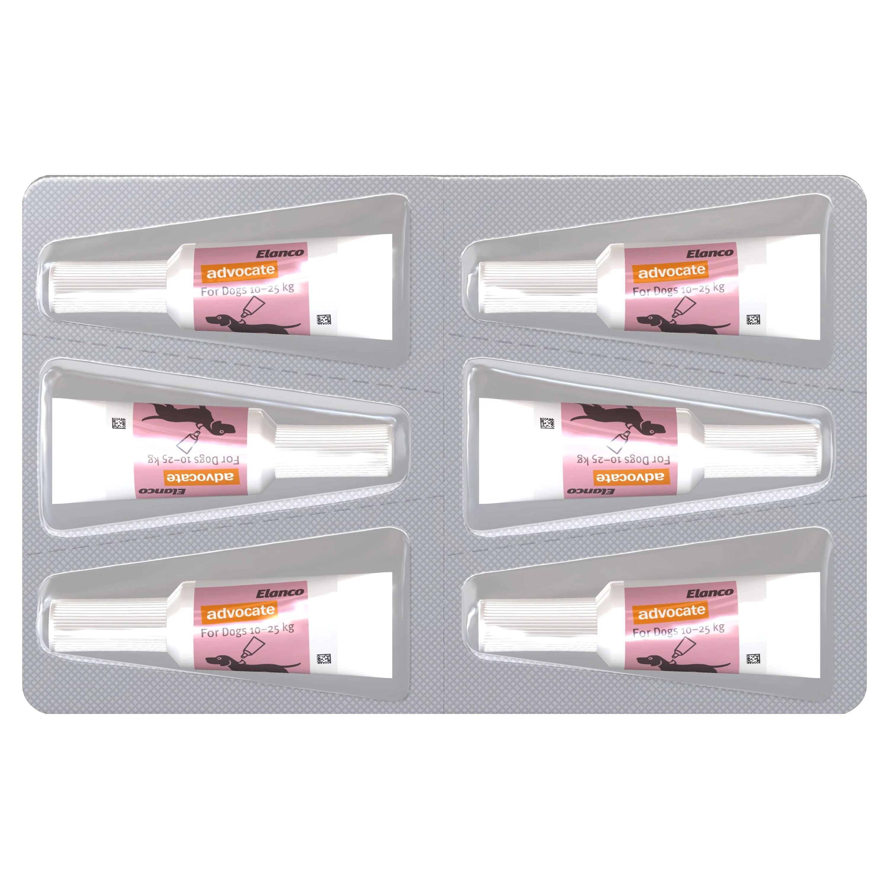 Advocate Flea Heartworm and Worm Treatment for Dogs 10-25kg Red 6 Pack - Image 4