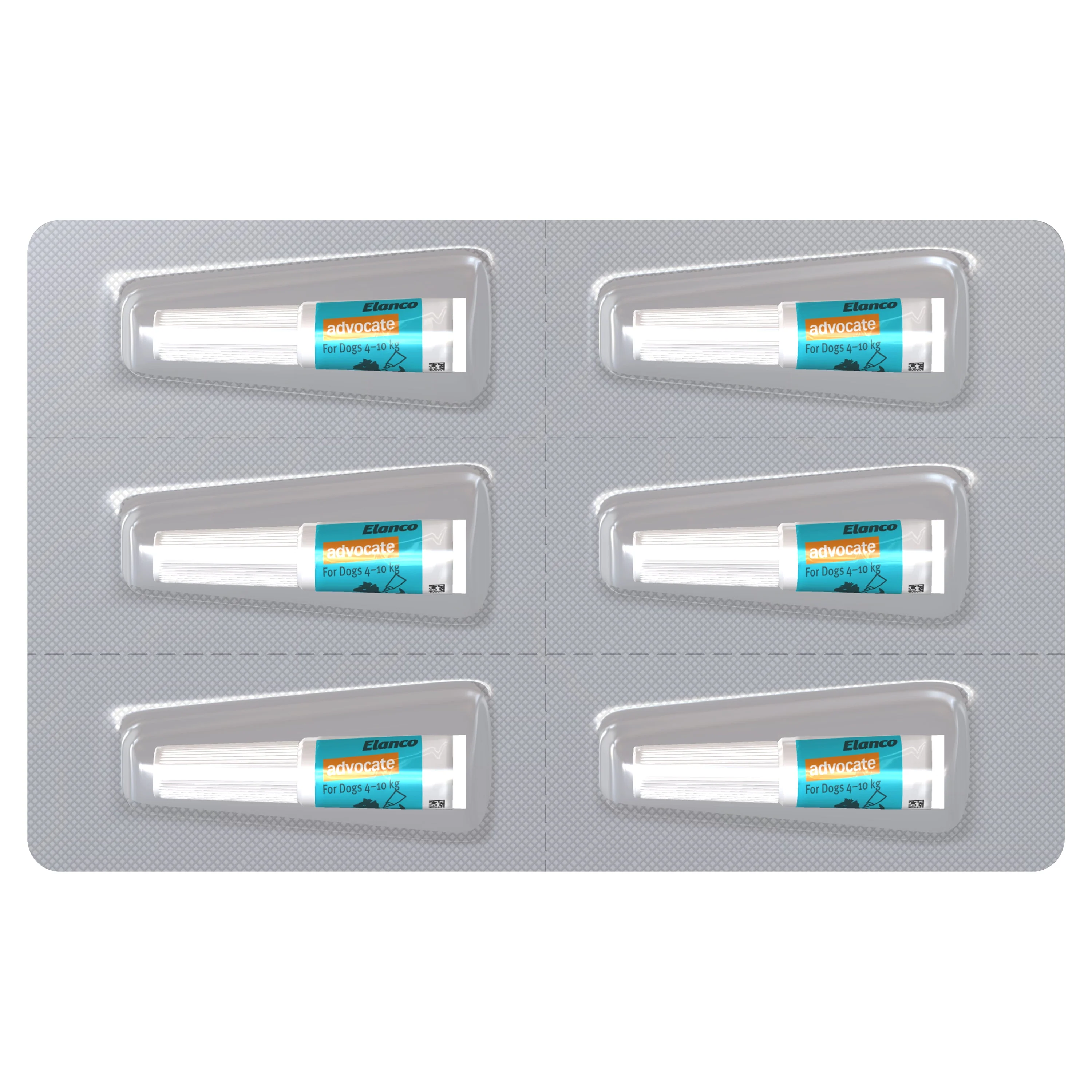 Advocate Flea Heartworm and Worm Treatment for Dogs 4-10kg Aqua 6 Pack - Image 4