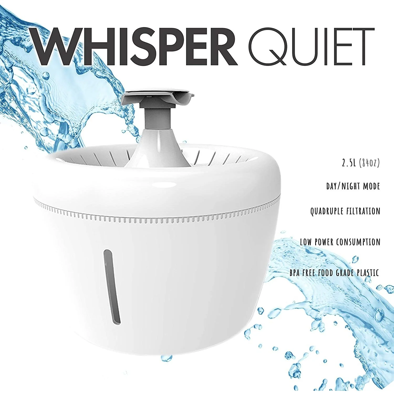 All Fur You Whisper Water Fountain - Image 4
