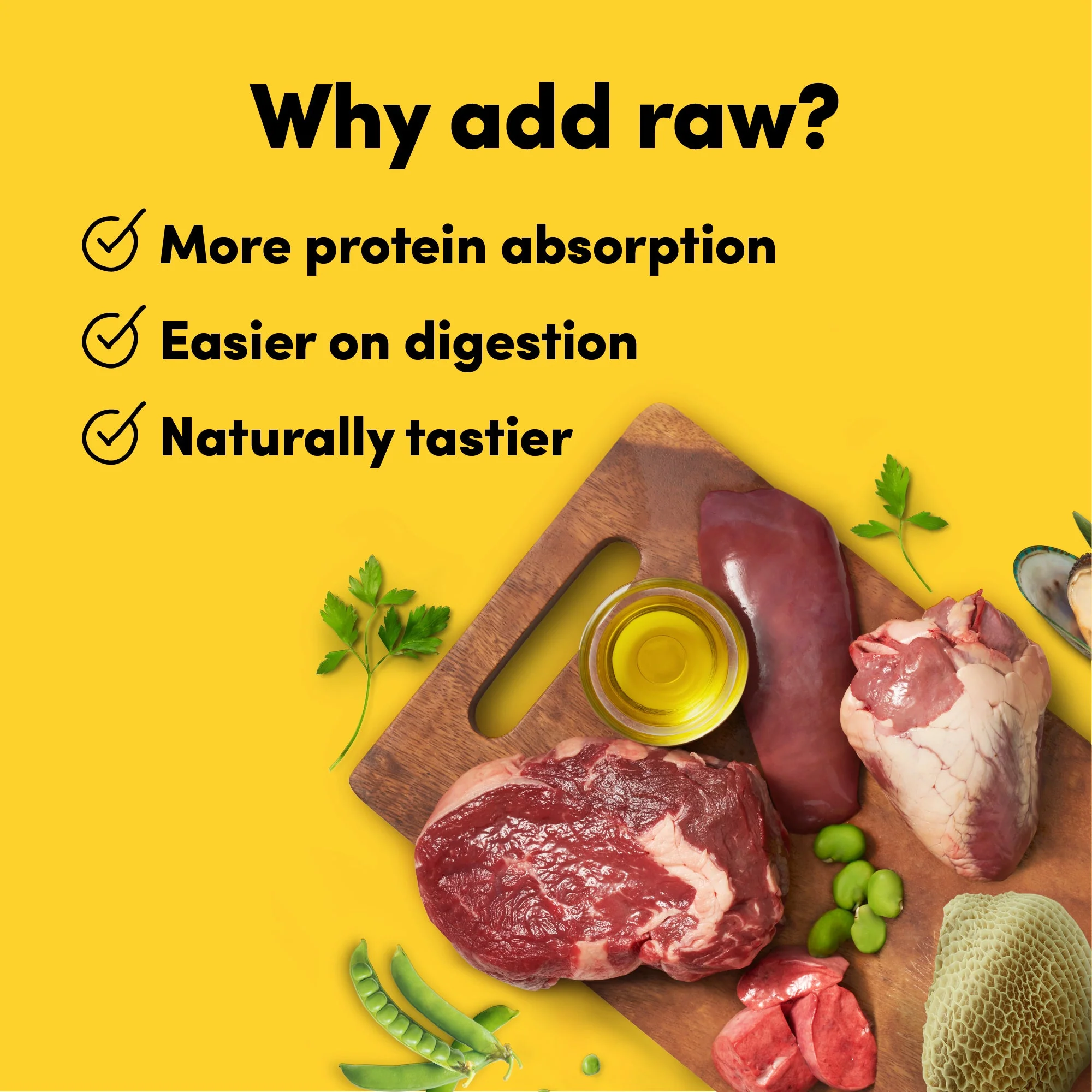 Animals Like Us RawMix50 with Grass-Fed Freeze Dried Beef and Kibble Mix Dog Food 340g - Image 7
