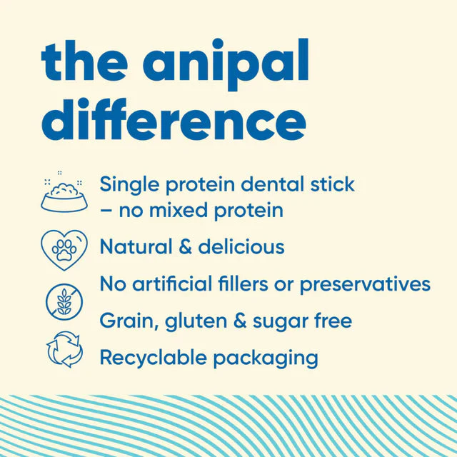 Anipal Grow and Train Puppy Dental Sticks Treat 160g - Image 6
