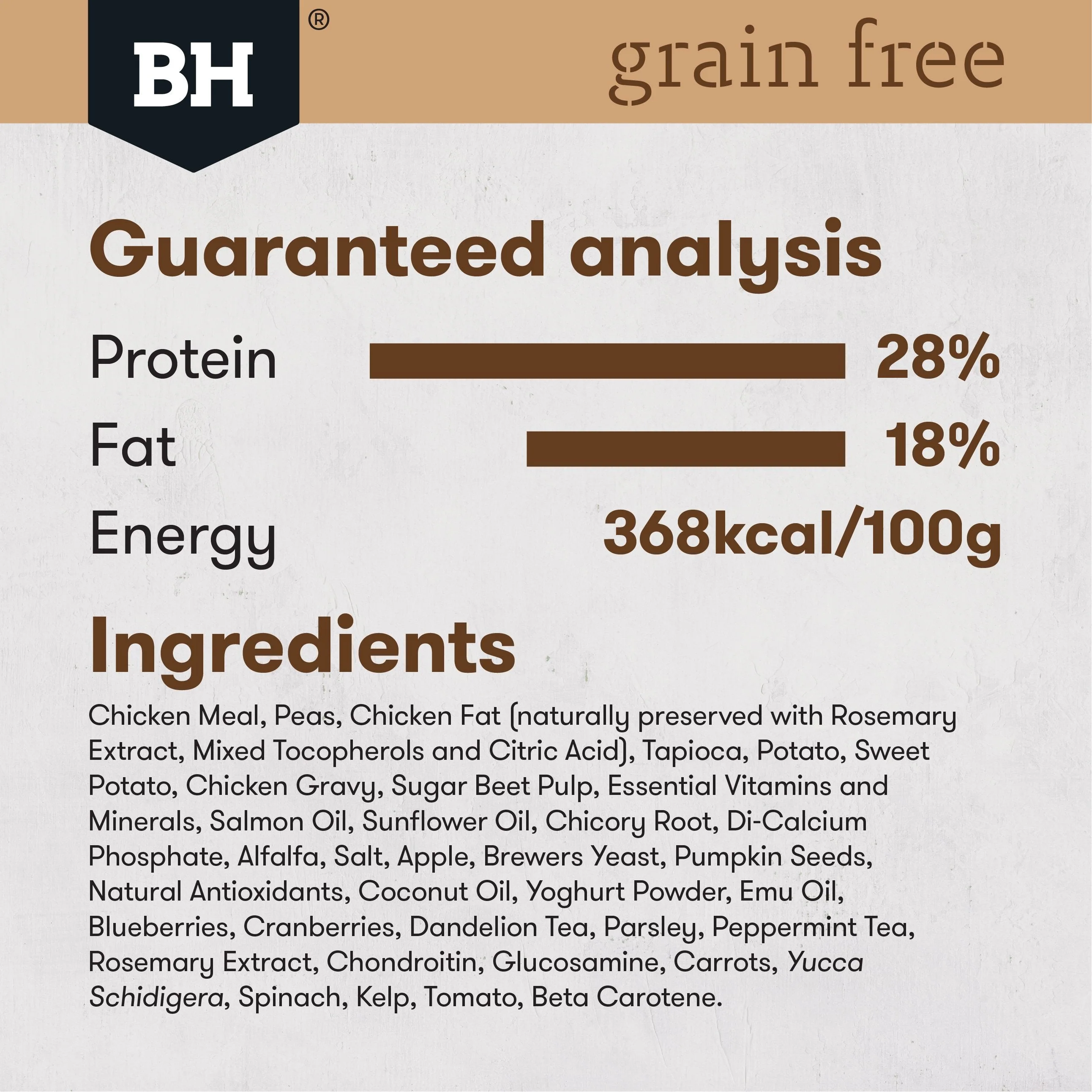 Black Hawk Grain Free Chicken Dry Dog Food 2.5kg - Image 8