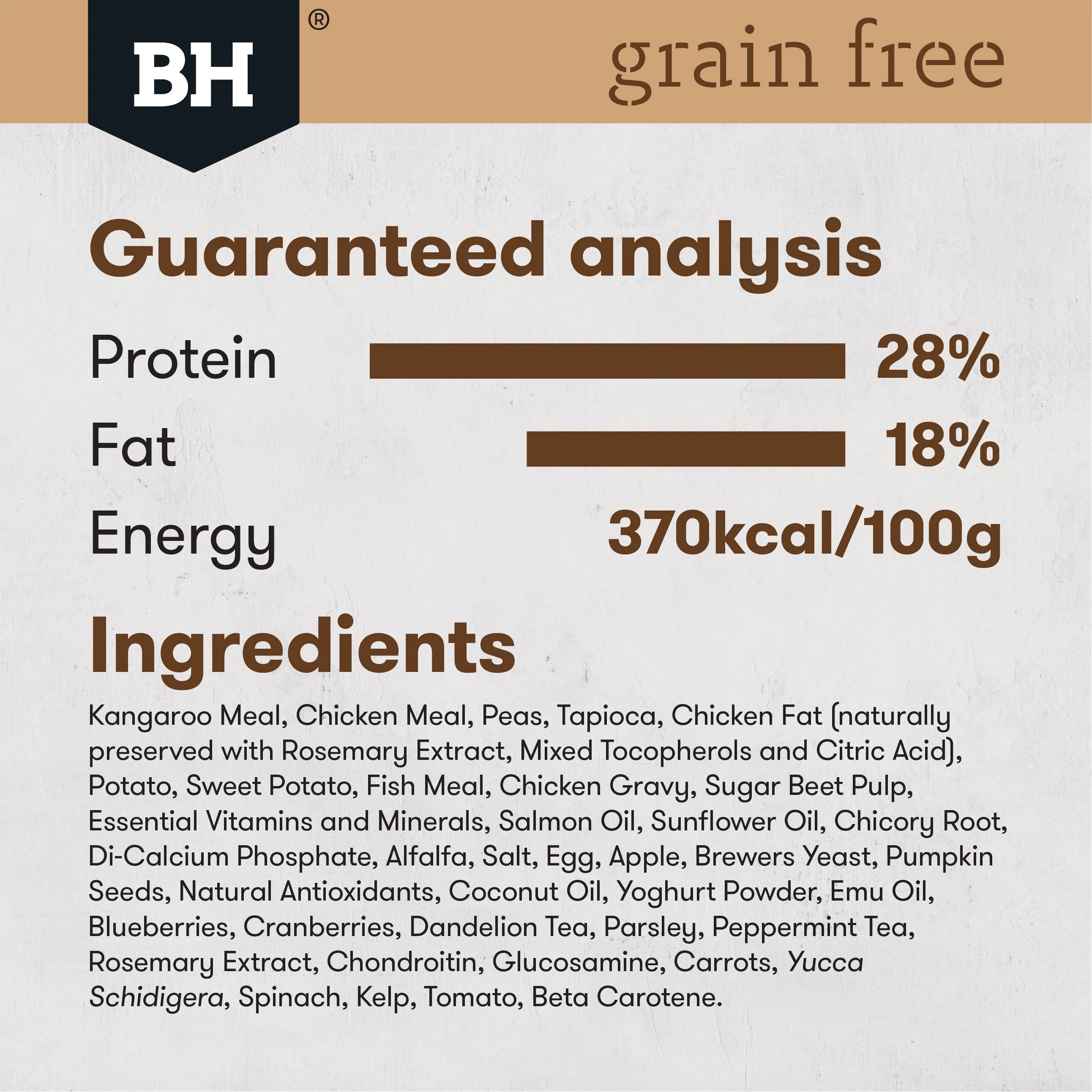 Black Hawk Grain Free Wild Kangaroo Dry Dog Food 15kg - Image 8