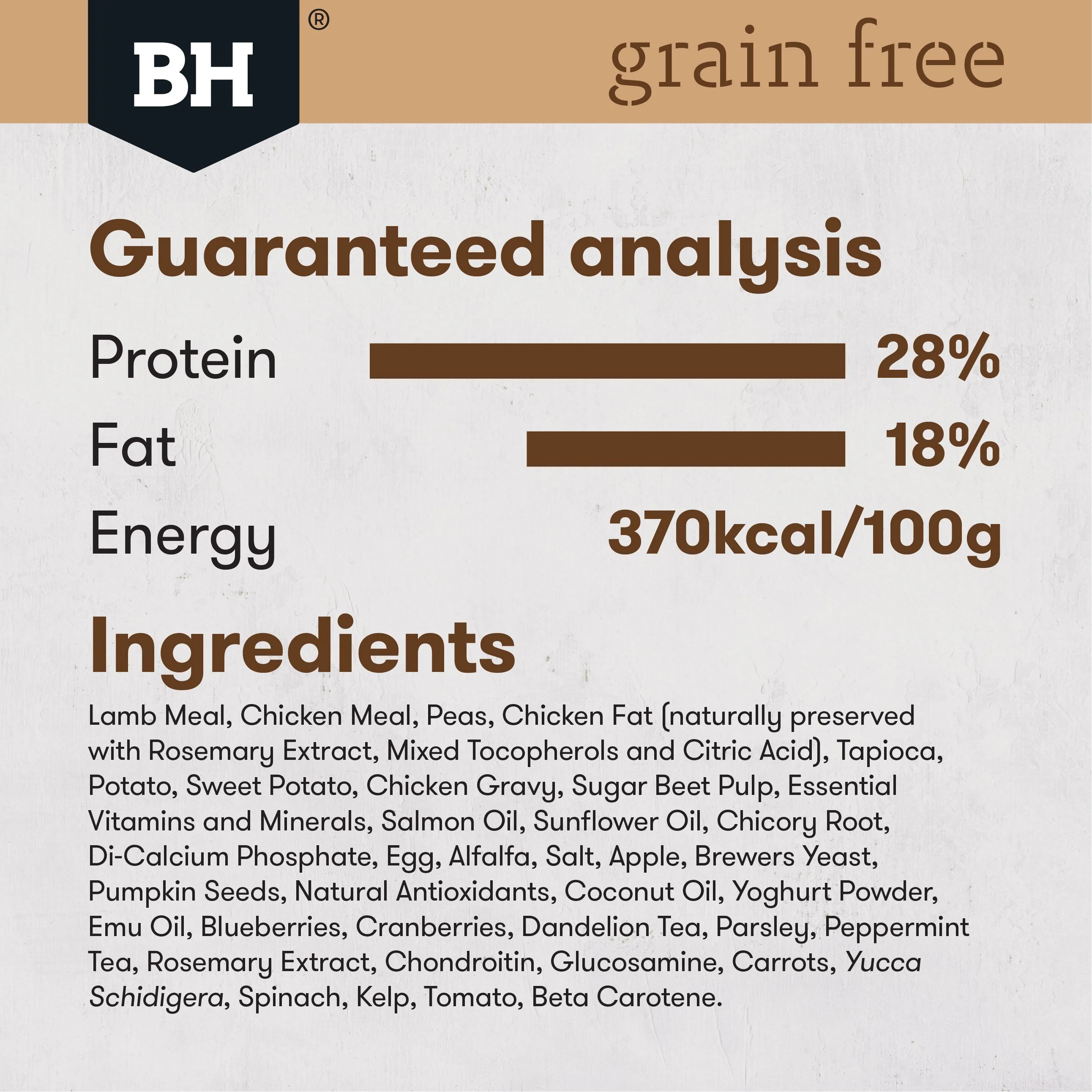 Black Hawk Grain Free Lamb Dry Dog Food 7kg - Image 8