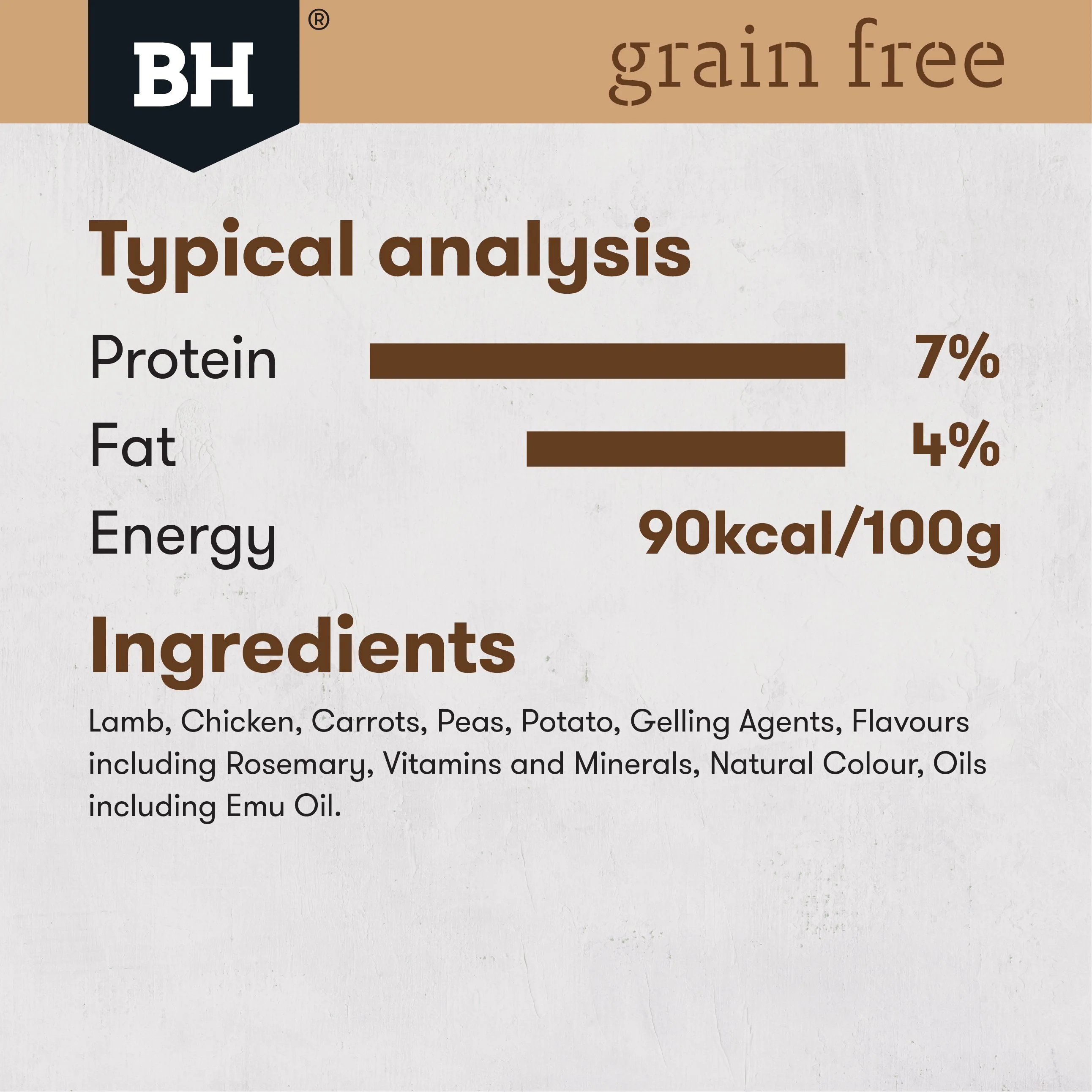 Black Hawk Grain Free Lamb Wet Dog Food 400g - Image 8