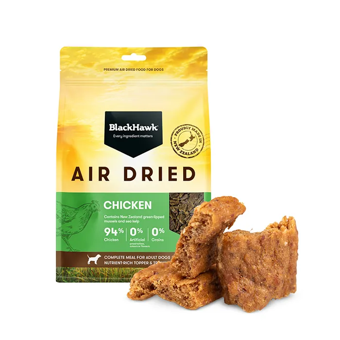 Black Hawk Air Dried Chicken Dry Dog Food 450g - Image 2