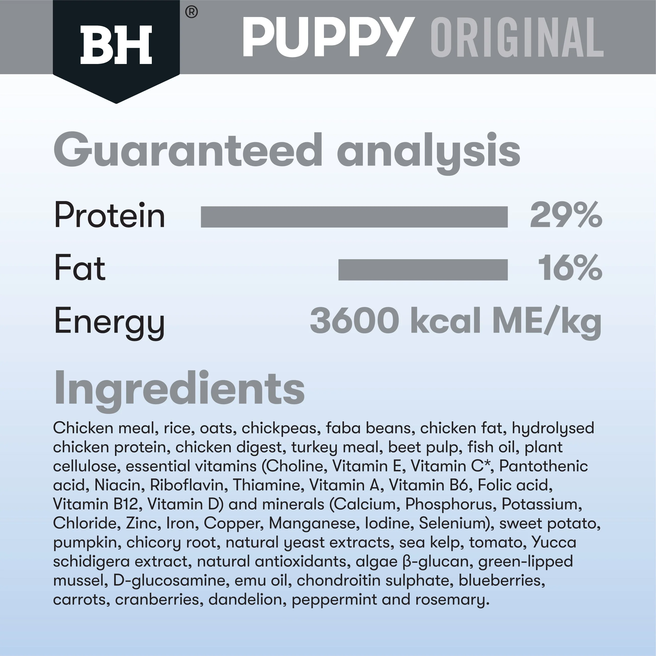 Black Hawk Chicken and Rice Large Breed Puppy Dry Dog Food 10kg - Image 9