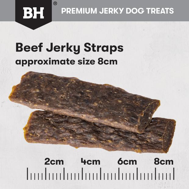 Black Hawk Dog Treats Beef Jerky Straps 100g - Image 5