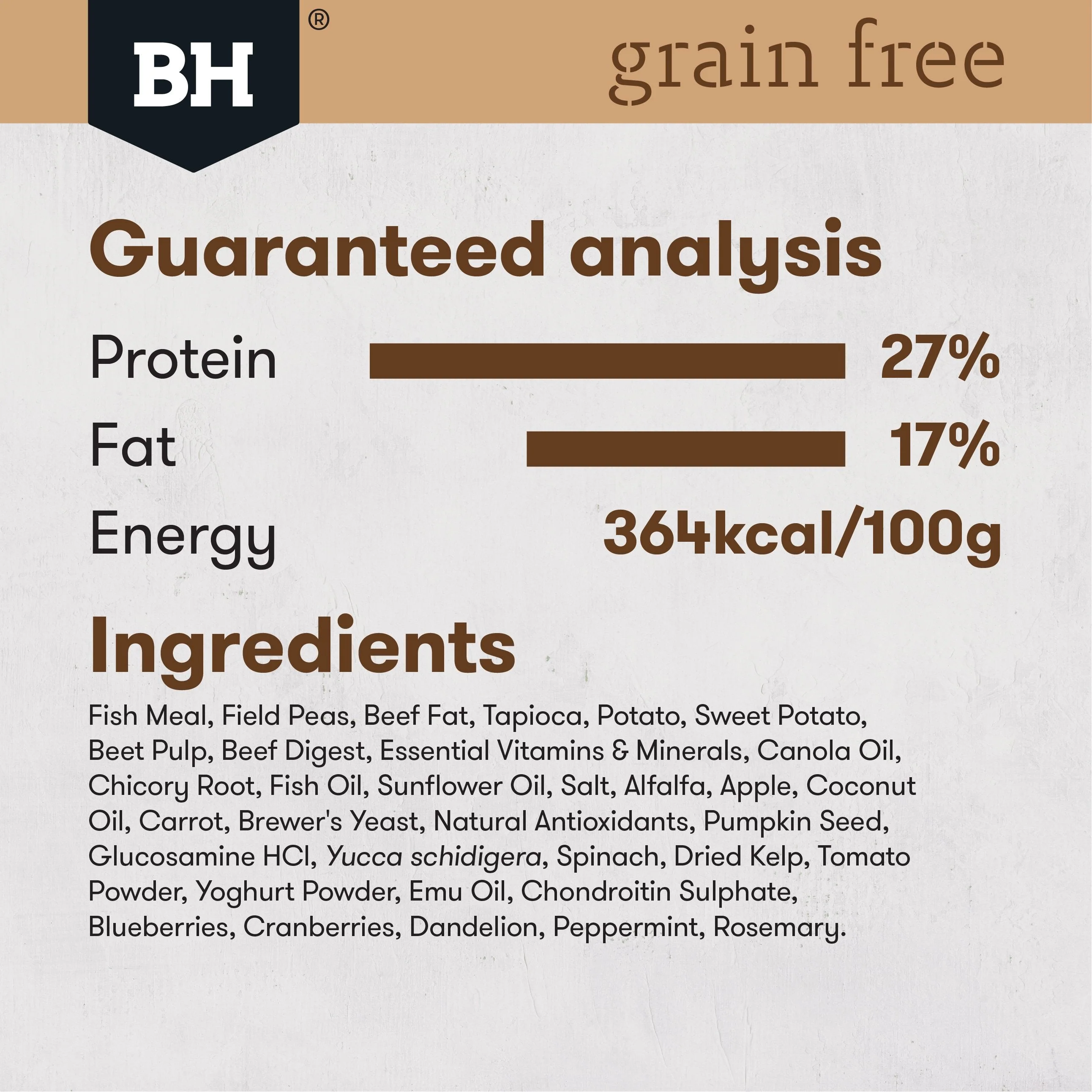 Black Hawk Grain Free Ocean Fish Puppy Dry Dog Food 15kg - Image 8