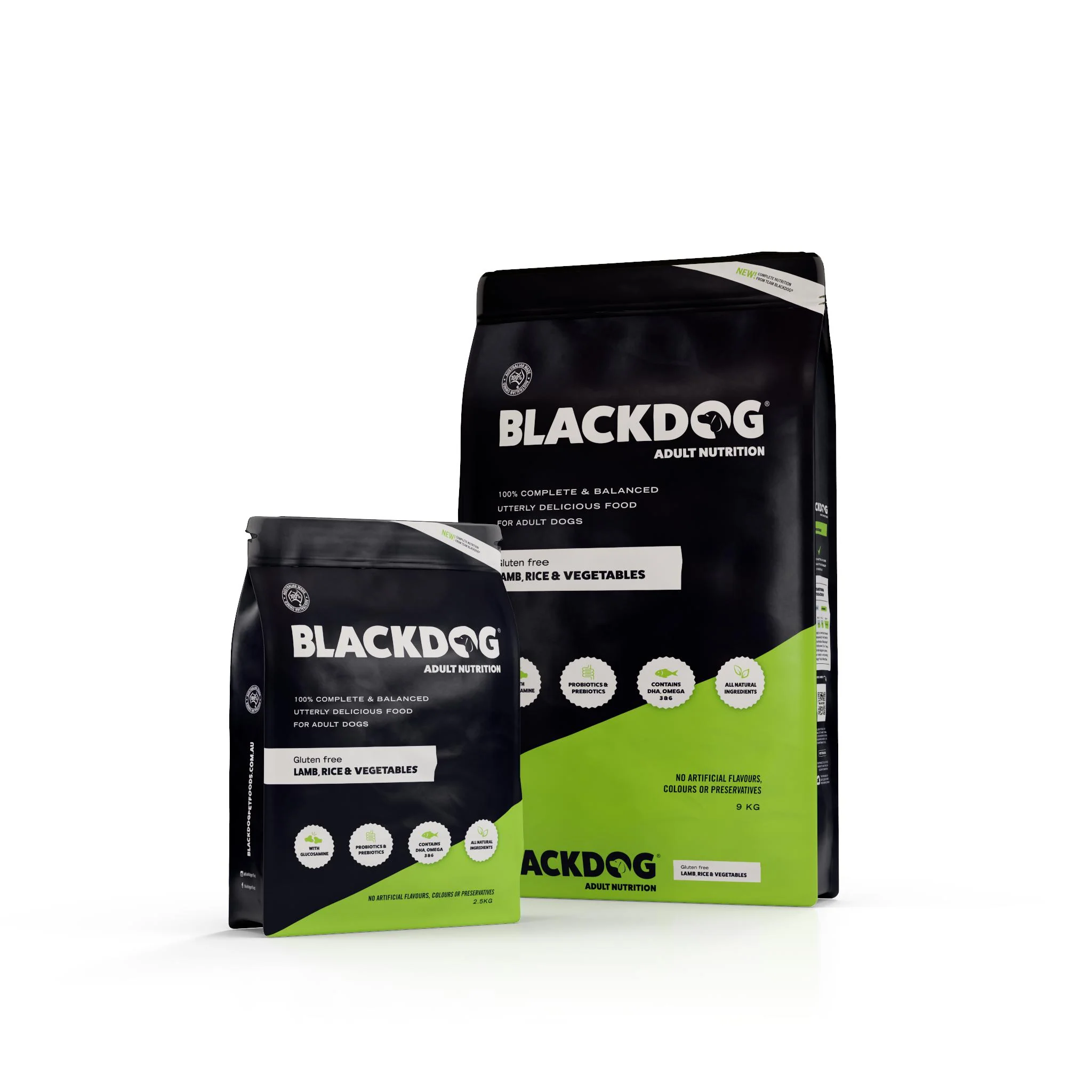 Blackdog Lamb Rice and Vegetables Adult Dry Dog Food 2.5kg - Image 2