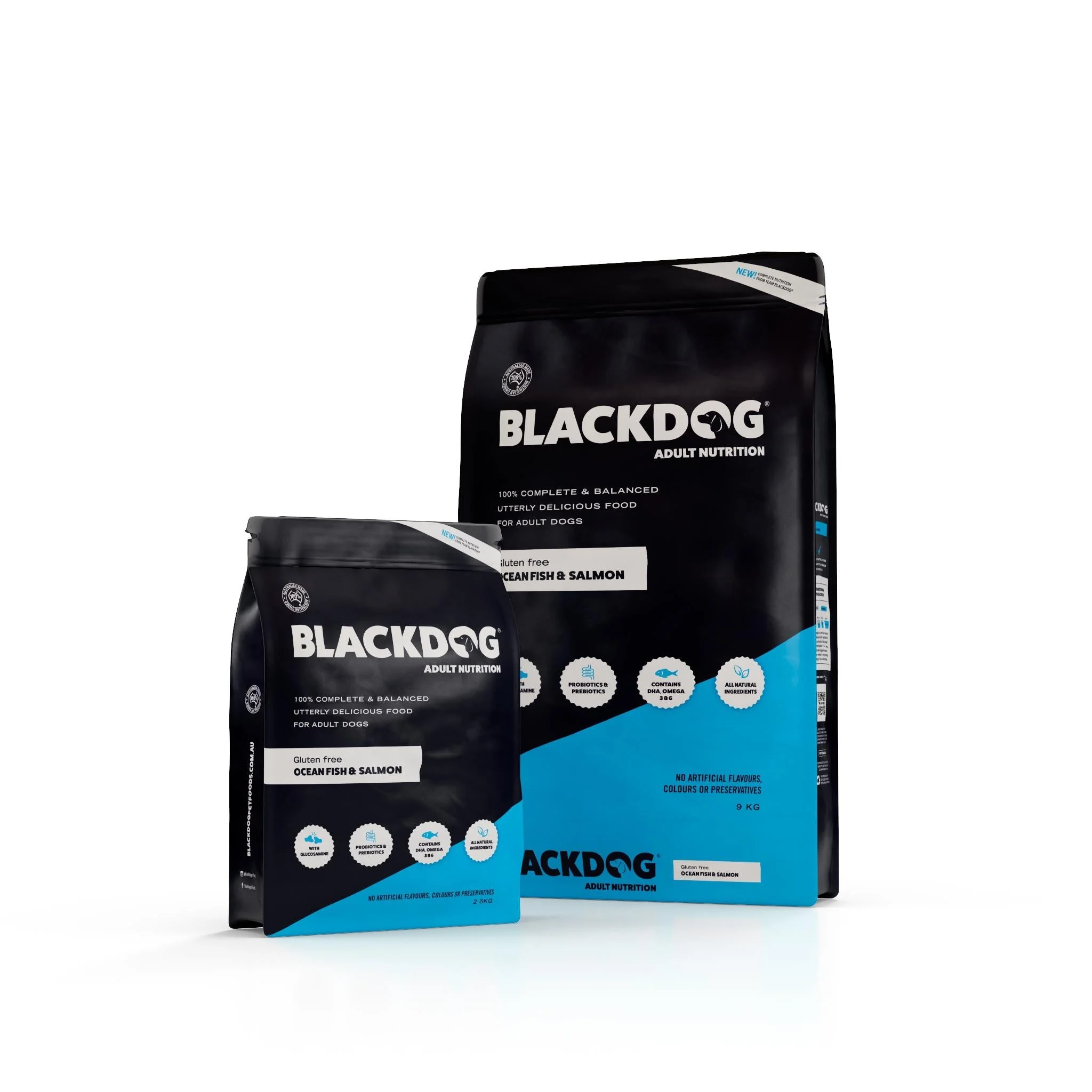 Blackdog Ocean Fish Salmon Rice and Vegetables Adult Dry Dog Food 9kg - Image 3
