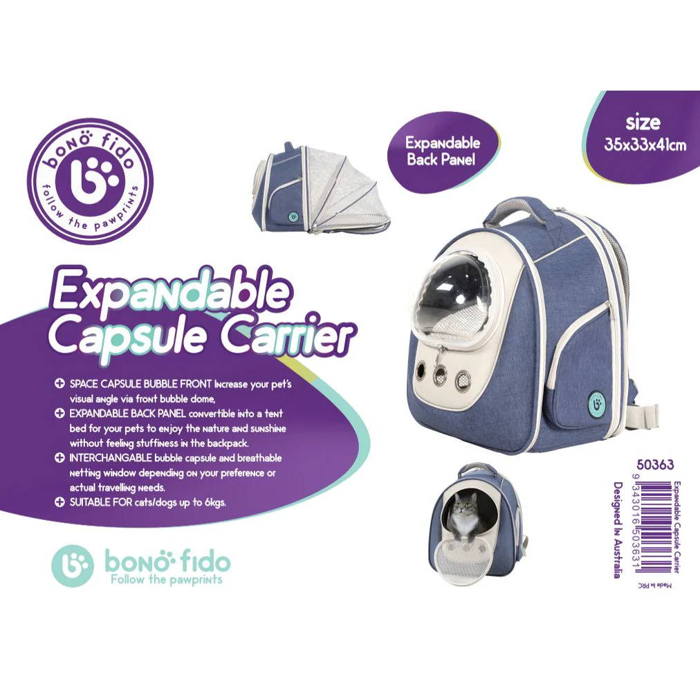 Bono Fido Expandable Soft Carrier Backpack - Image 4