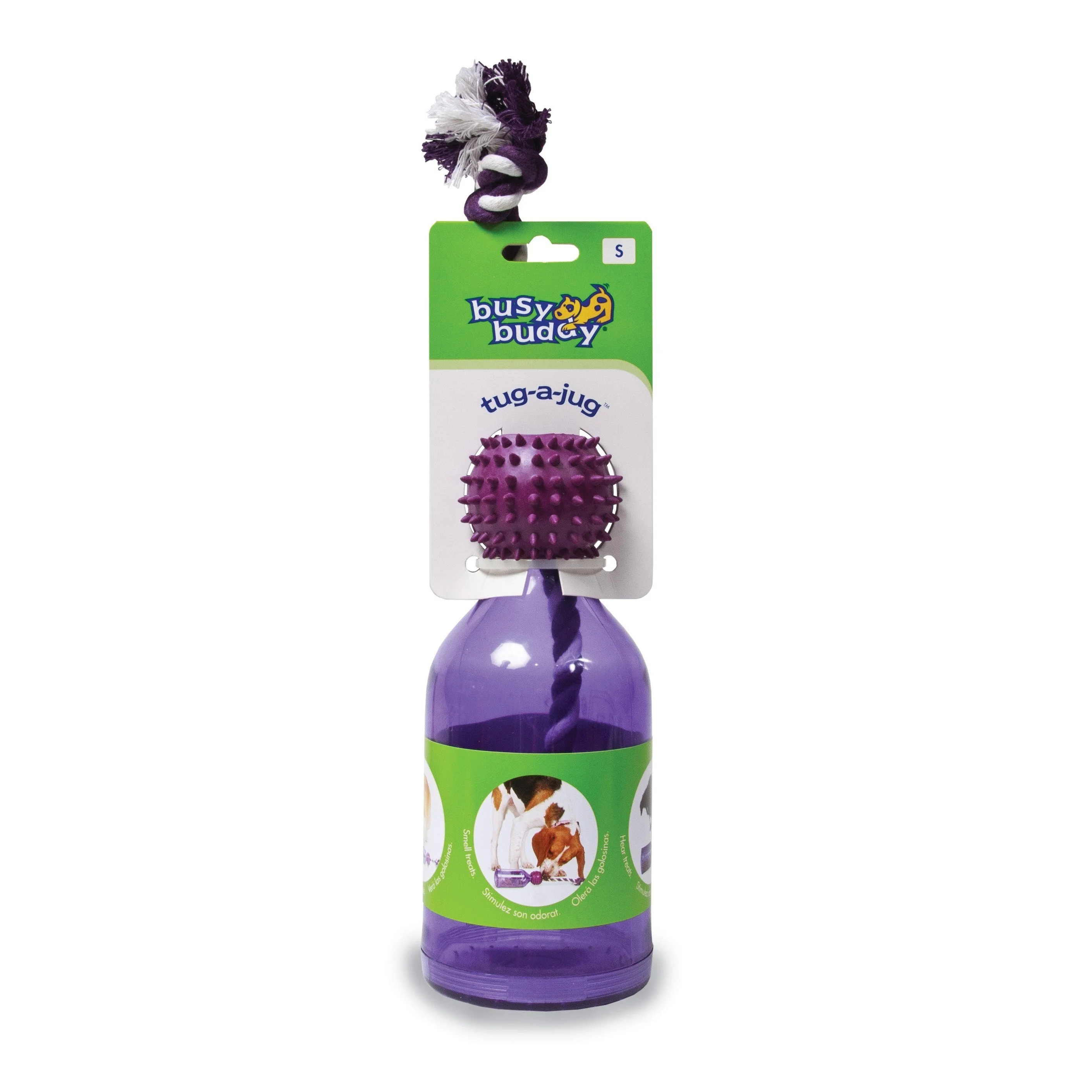 Busy Buddy Tug-A-Jug Dog Toy with Rope Small