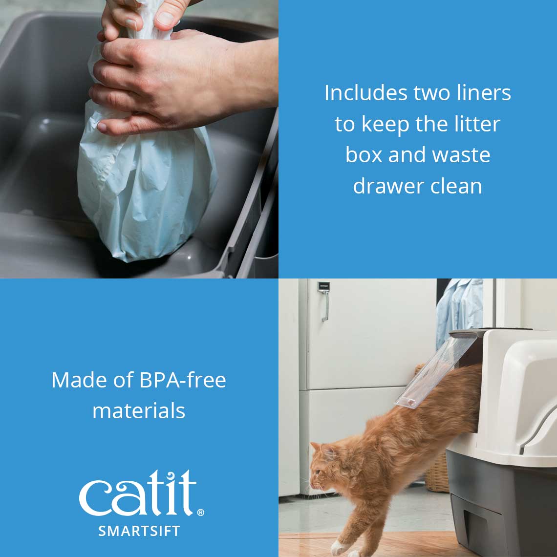 Catit SmartSift Easy Scooping Cat Litter Tray - Image 6