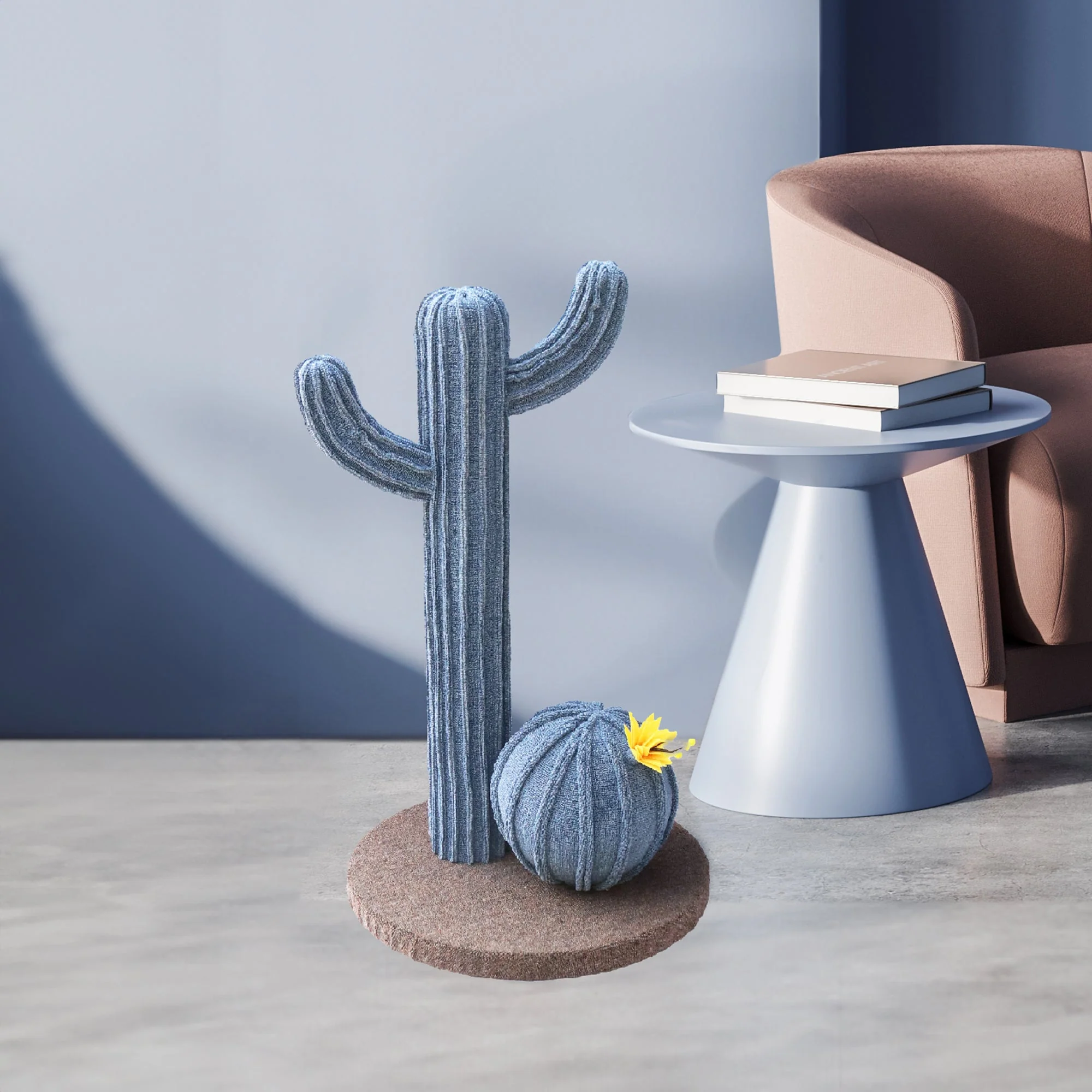Cattitude Torch Cactus Cat Scratching Post - Image 2