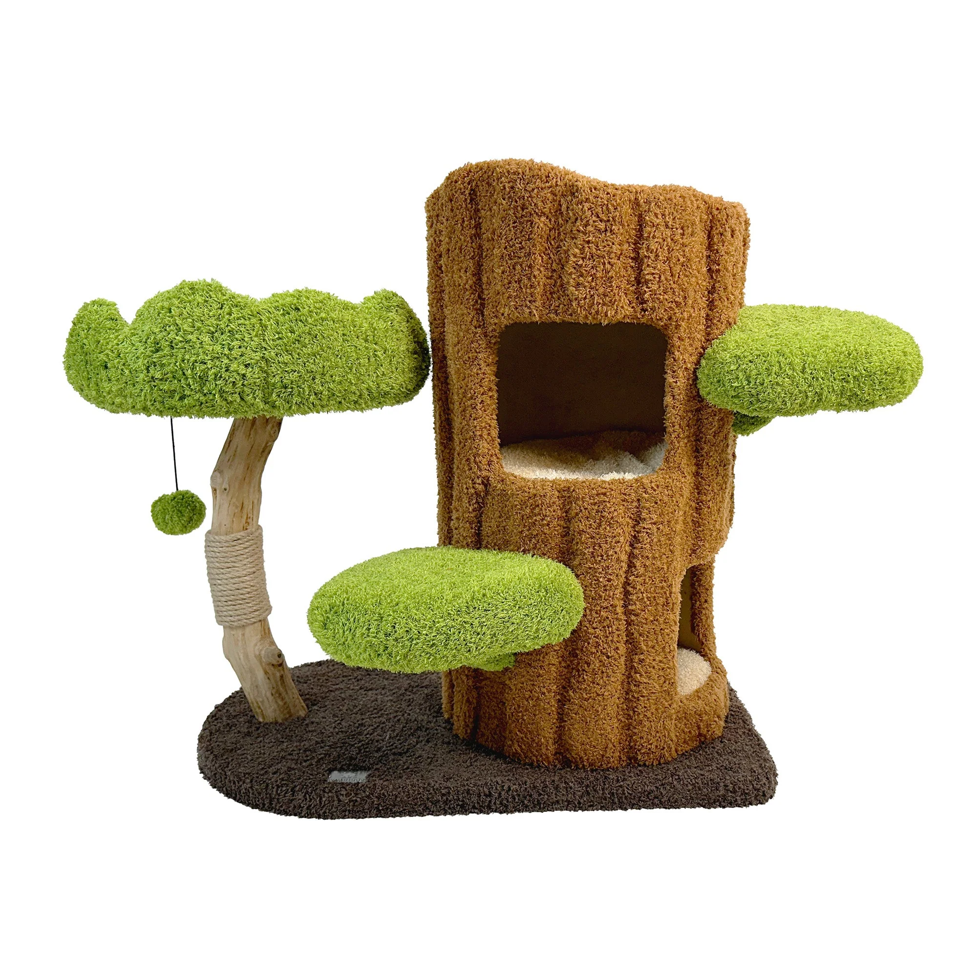 Cattitude Tree Top Tranquility Cat Scratching Post - Image 3