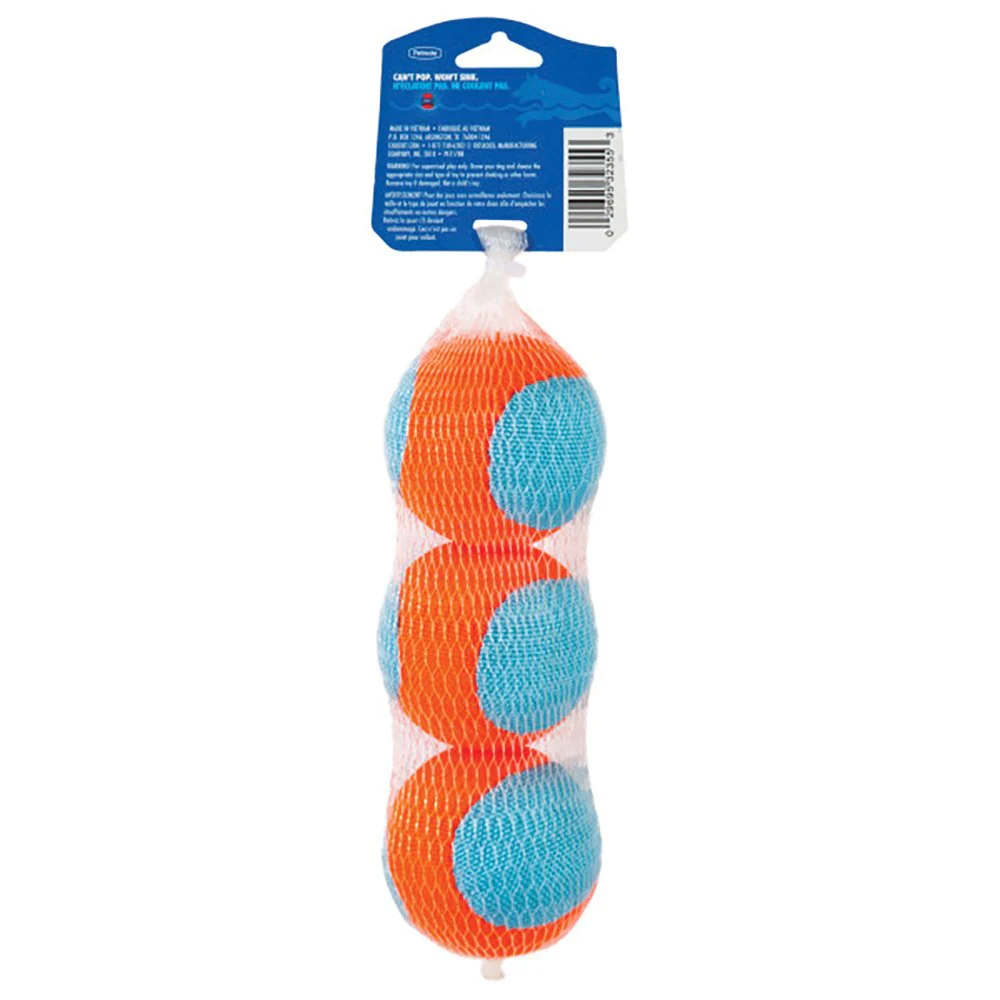 Chuckit Amphibious Ball Medium Dog Toy 3 Pack - Image 3