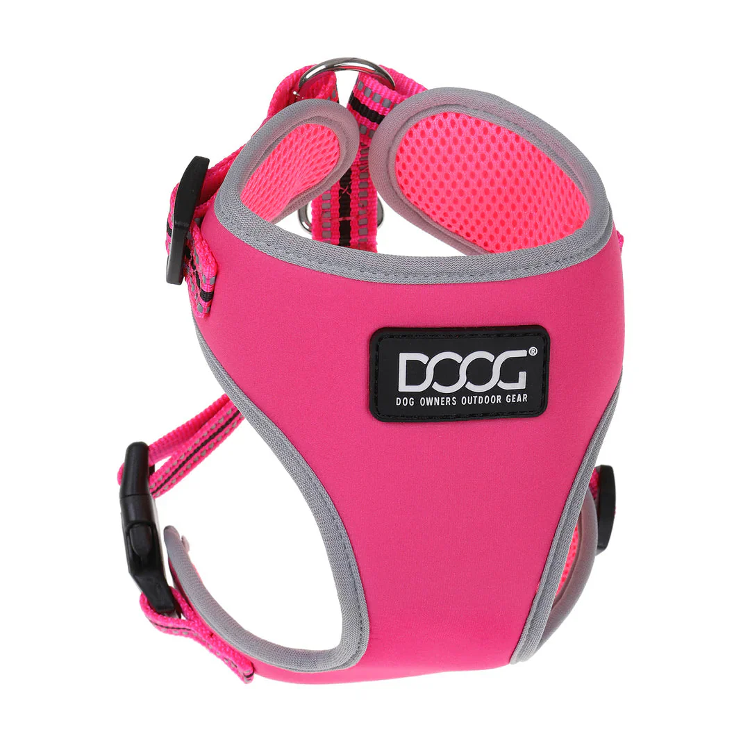 DOOG Neoflex Neoprene Lady Neon Pink Dog Harness Small