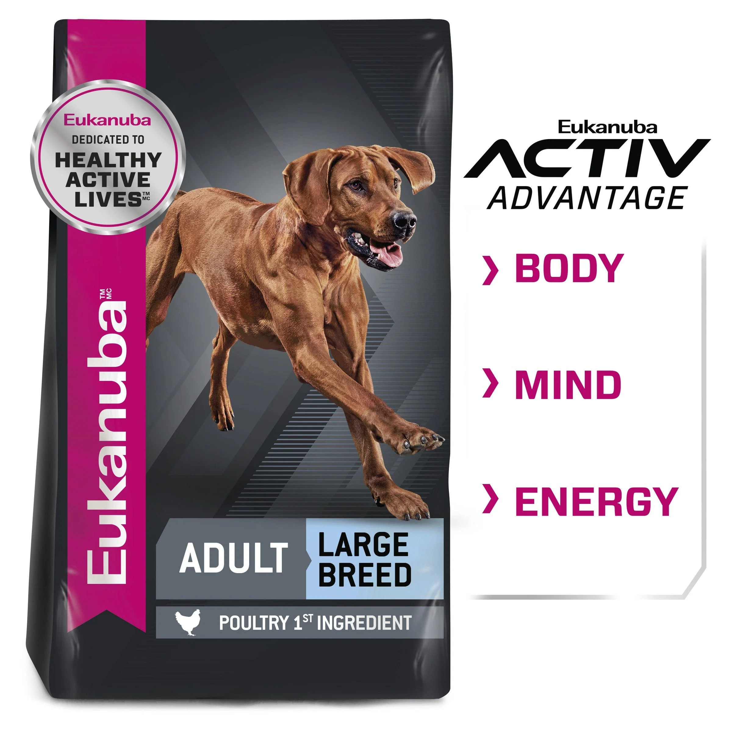 Eukanuba Dog Adult Large Breed Dry Food 15kg - Image 2