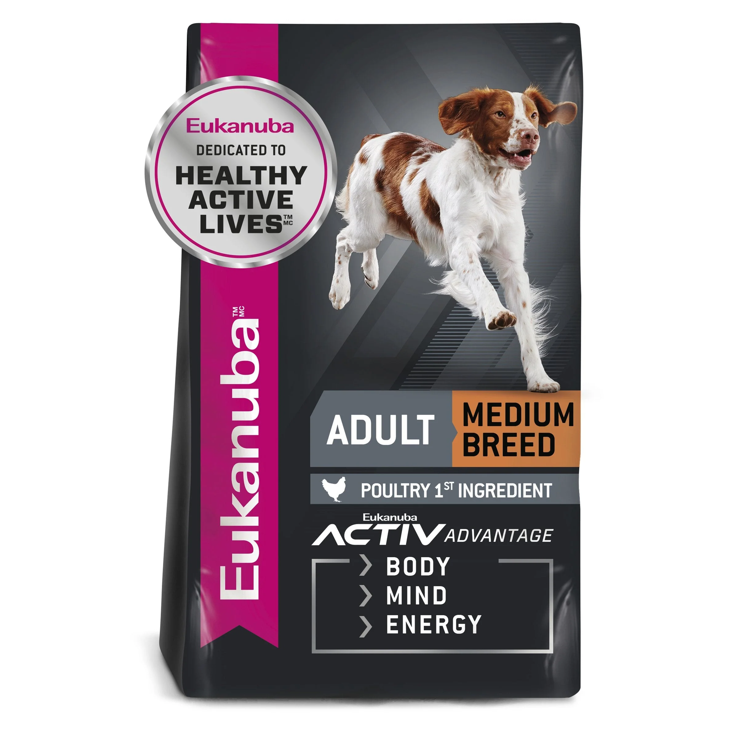 Eukanuba Dog Adult Medium Breed Dry Food 15kg - Image 2