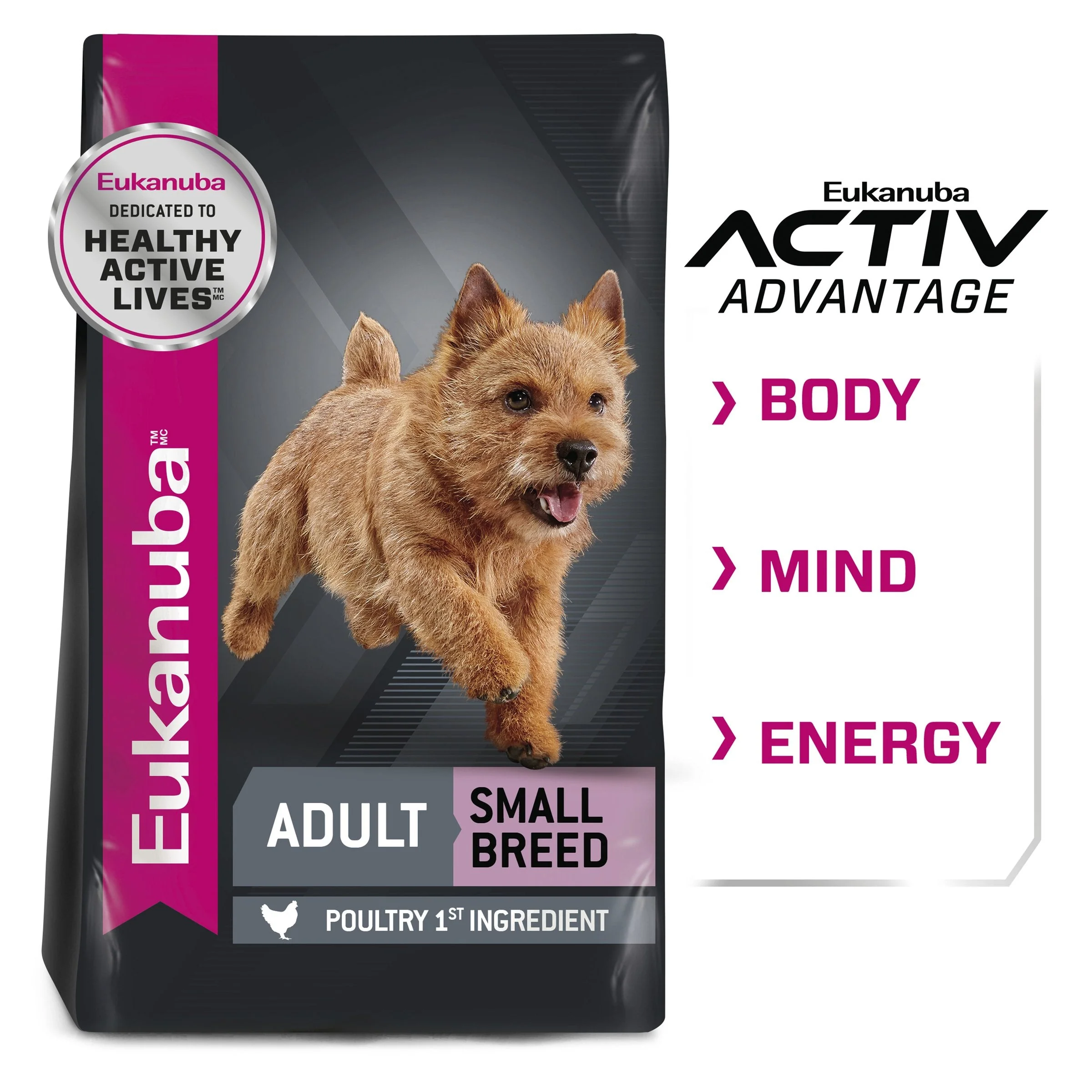 Eukanuba Dog Adult Small Breed Dry Food 7.5kg - Image 2