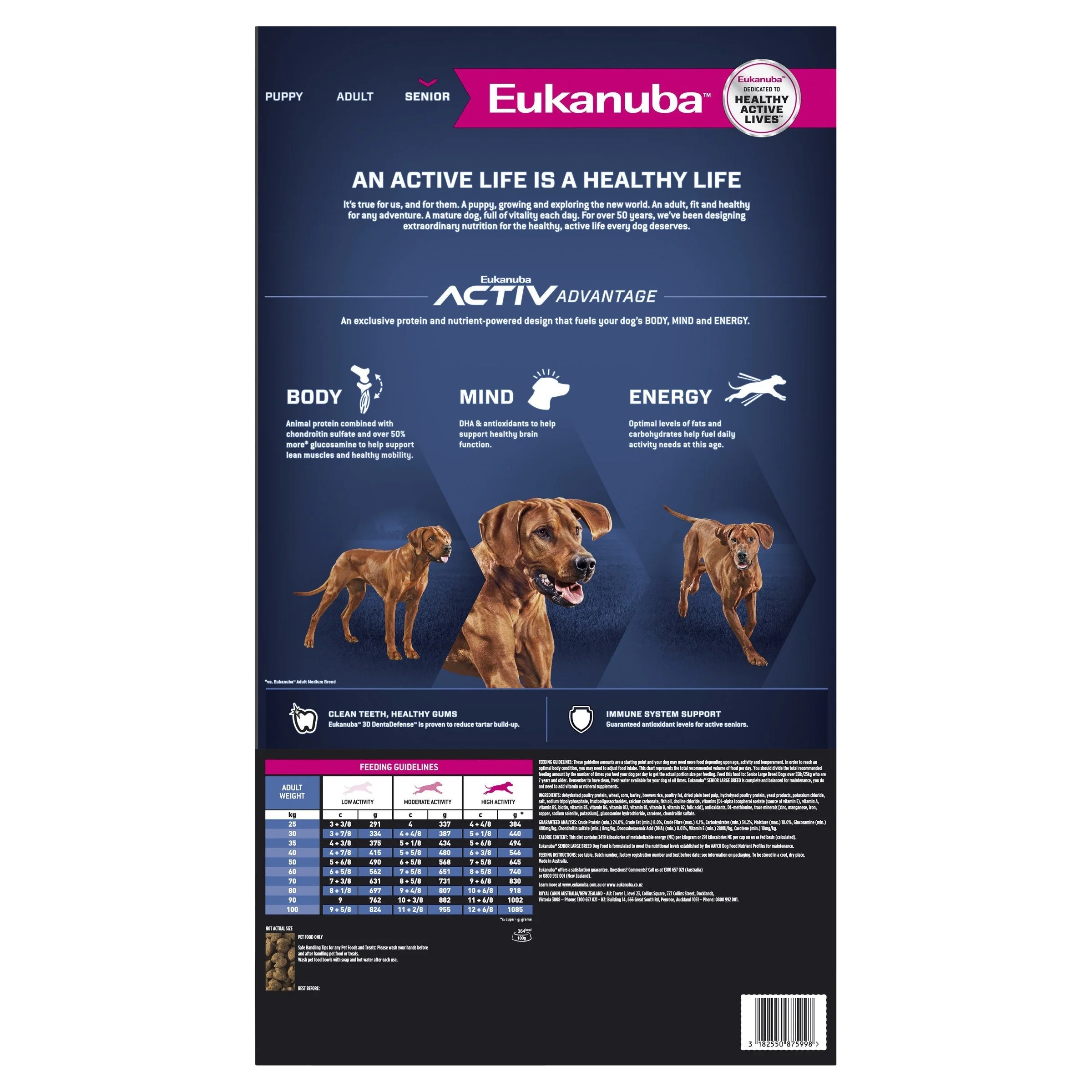 Eukanuba Dog Senior Large Breed Dry Food 14kg - Image 4