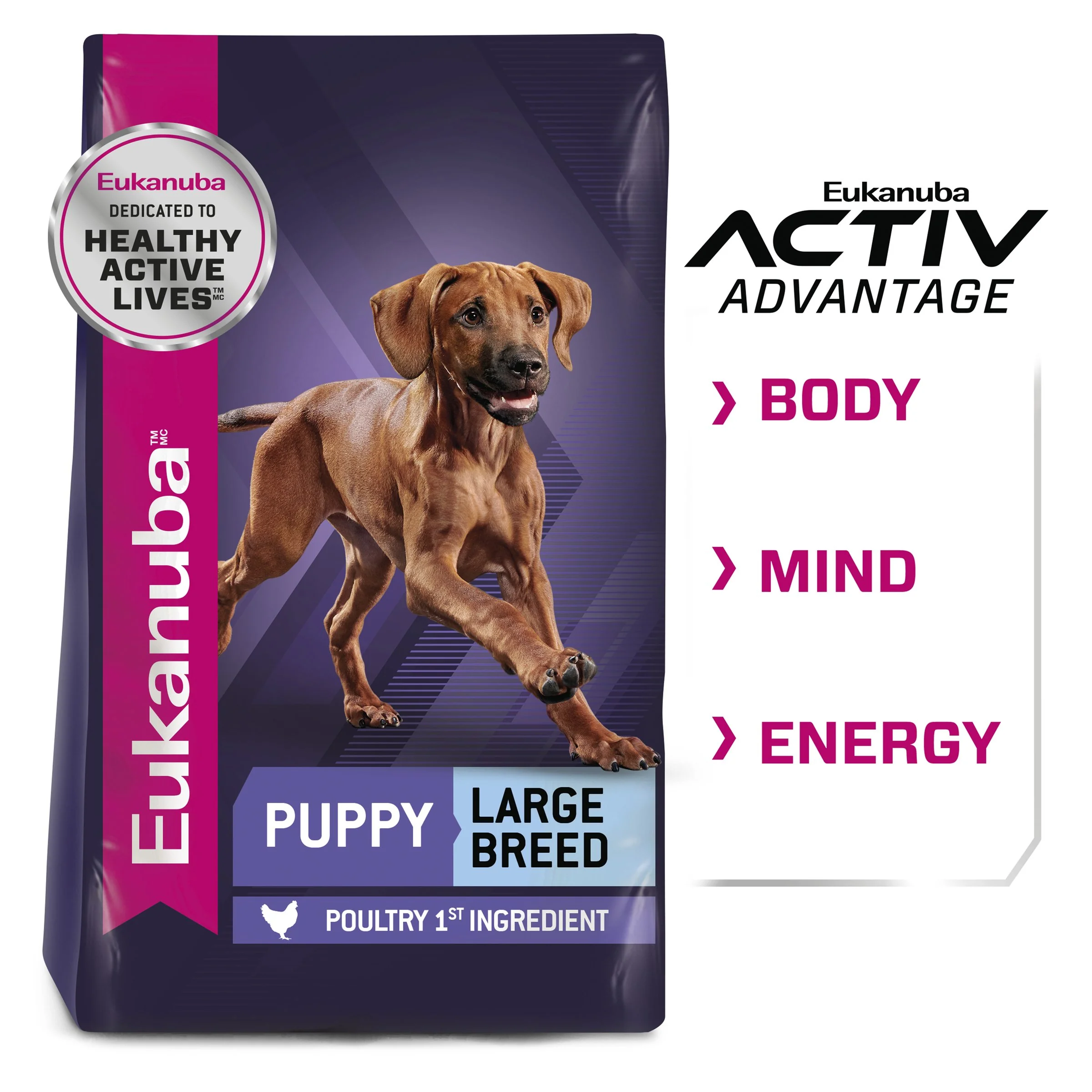 Eukanuba Dog Puppy Large Breed Dry Food 3kg - Image 2
