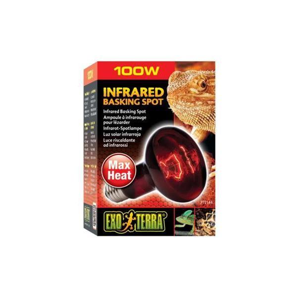 Exo Terra Heat Glo Infrared Basking Spot Lamp 100w - Image 2