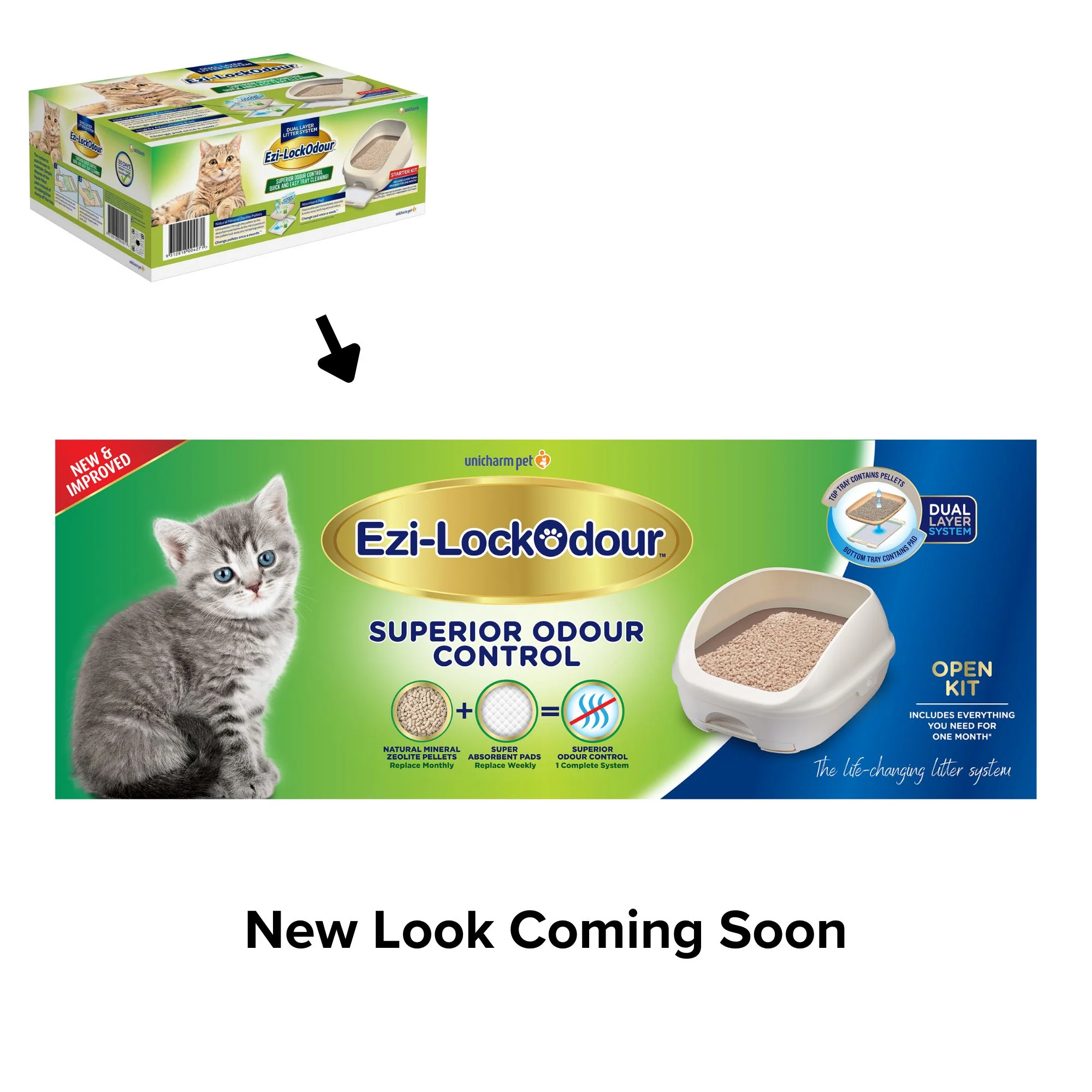 Ezi-LockOdour Dual Layer Cat Litter System Litter Tray - Image 3