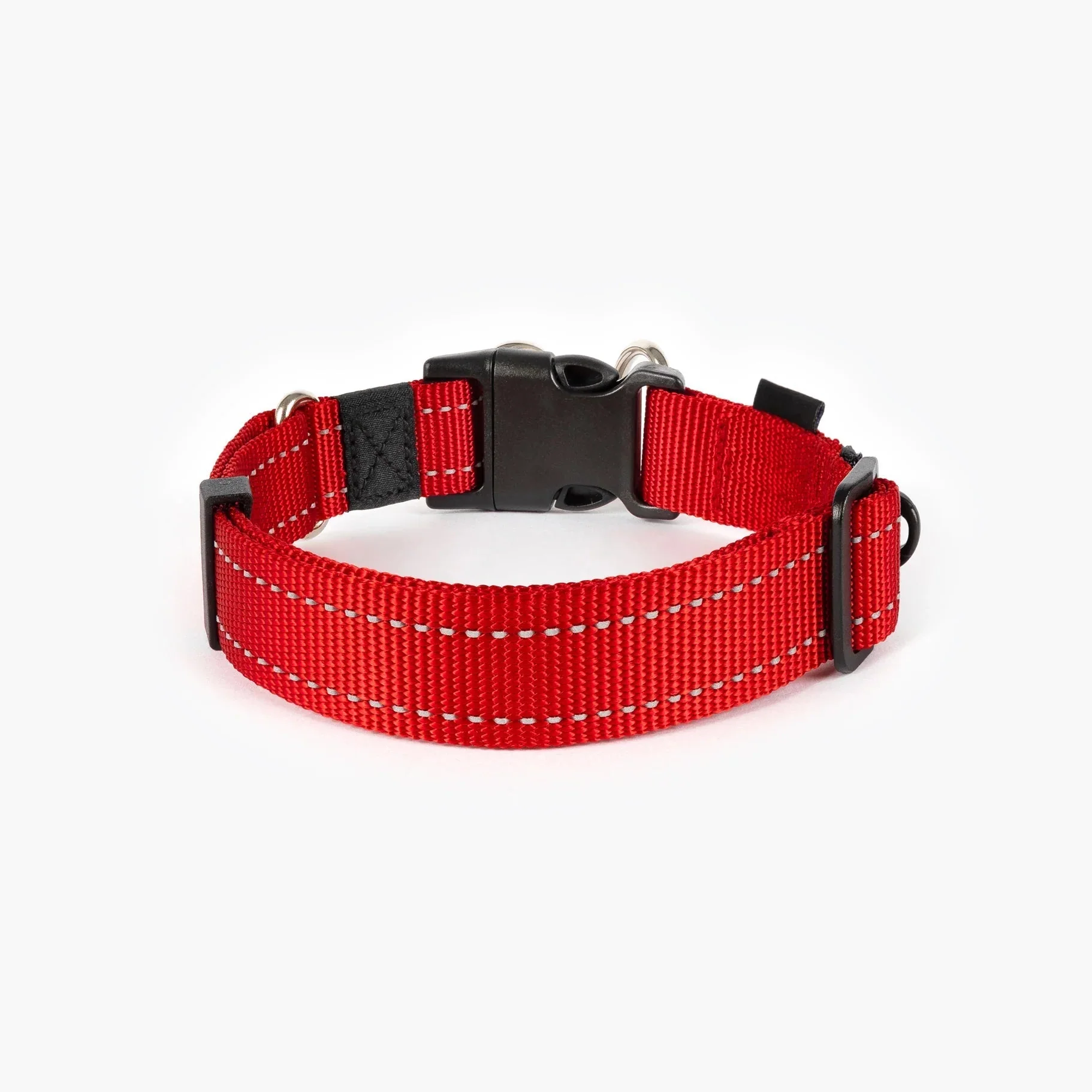 EzyDog Double Up Dog Collar Red Medium - Image 2
