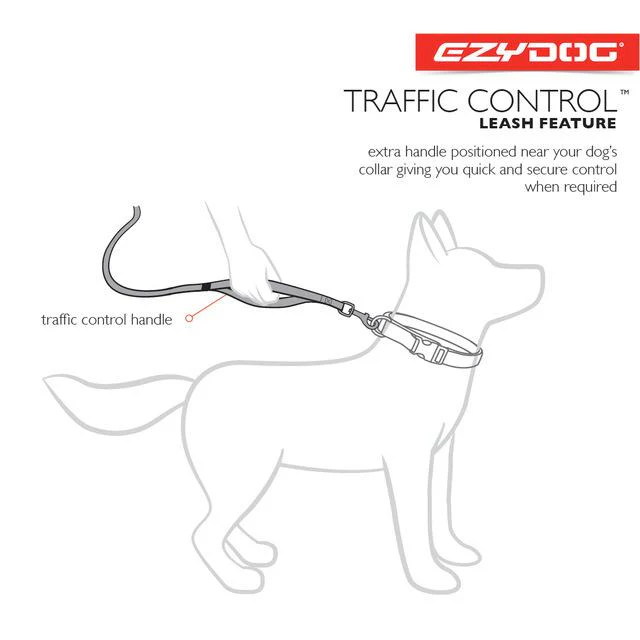 EzyDog Zero Shock Dog Lead Green Camo Large 48inch - Image 6