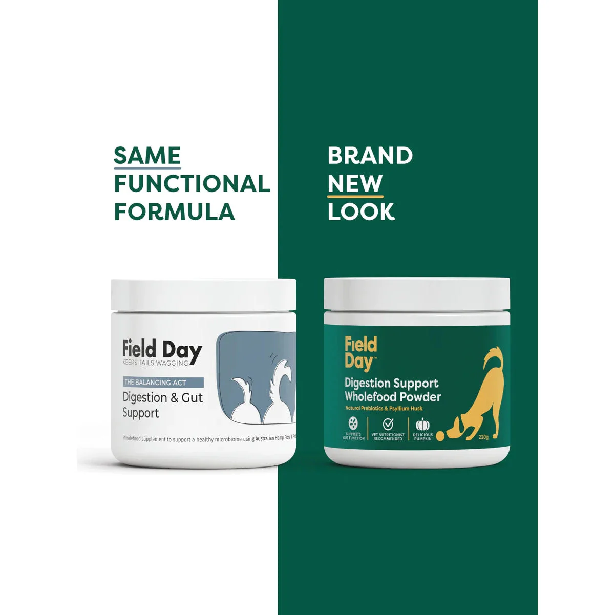 Field Day Digestion Support Wholefood Powder Supplement 220g - Image 3