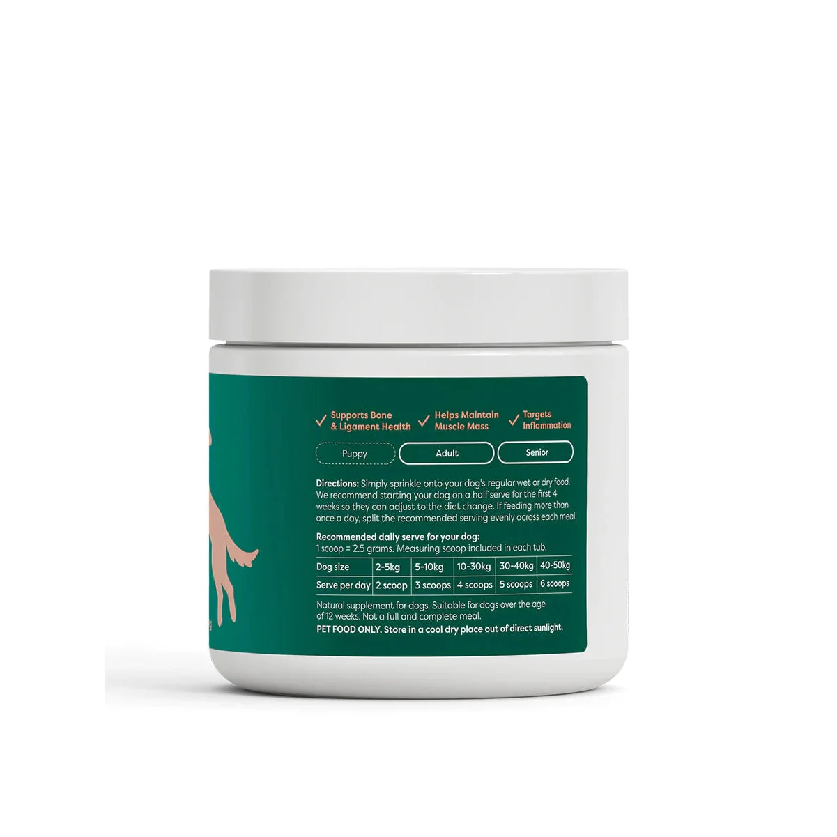 Field Day Joint Support Wholefood Powder Supplement 220g - Image 2