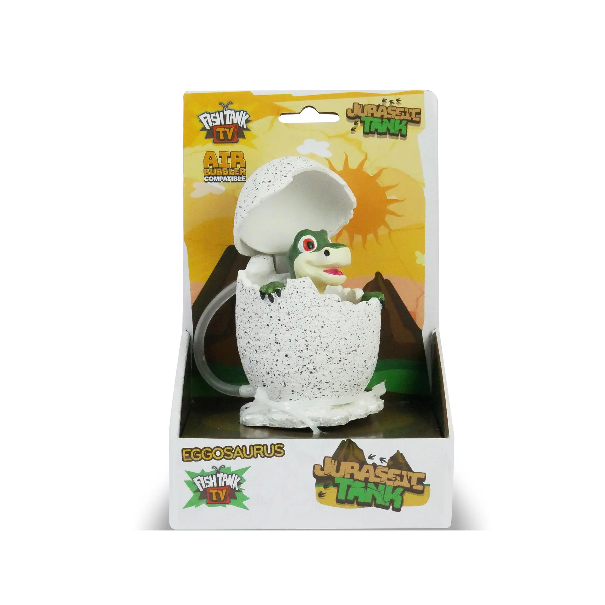 Fish Tank TV Jurassic Land Eggo Saurus *** - Image 6