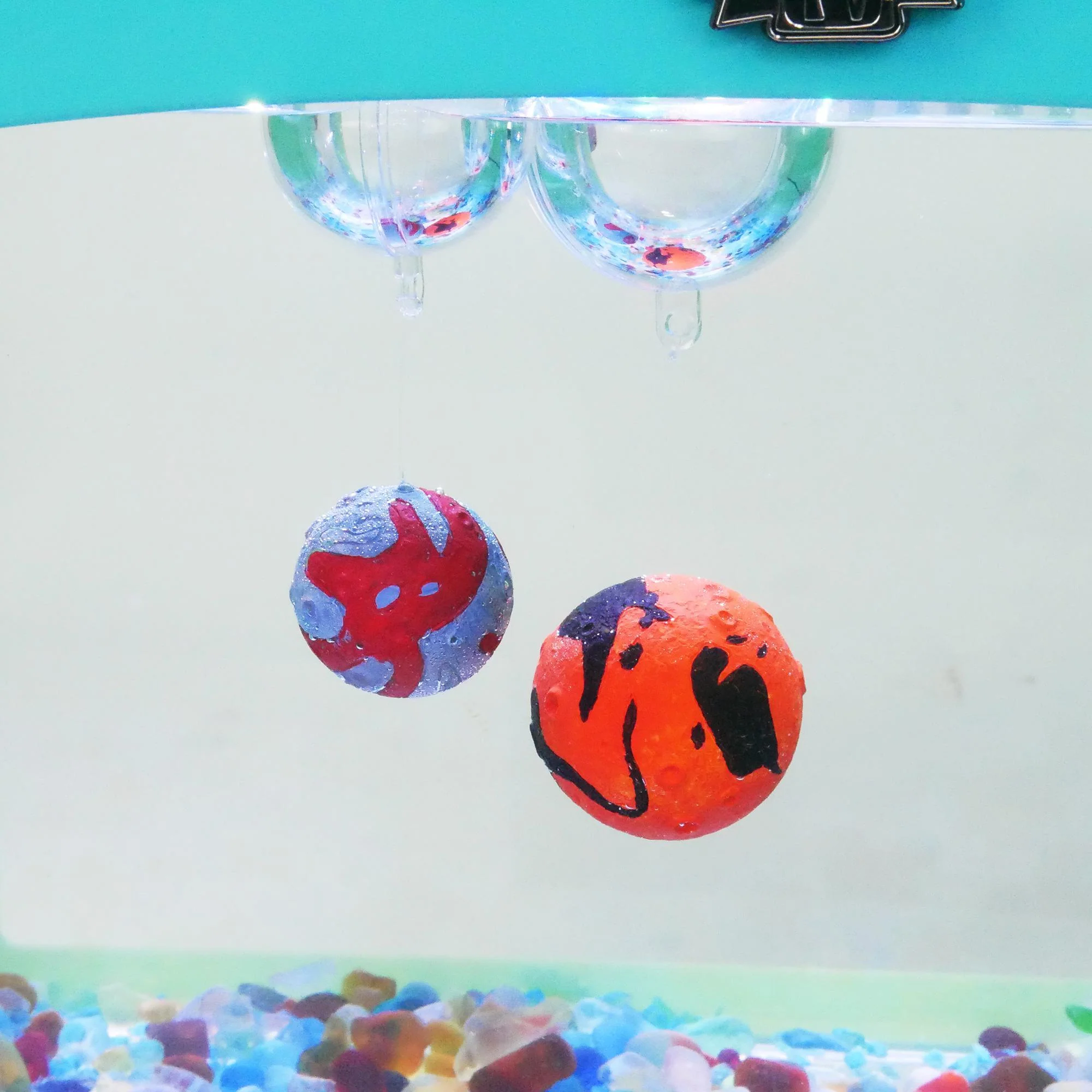 Fish Tank TV Jurassic Land Moon Floaters *** - Image 4