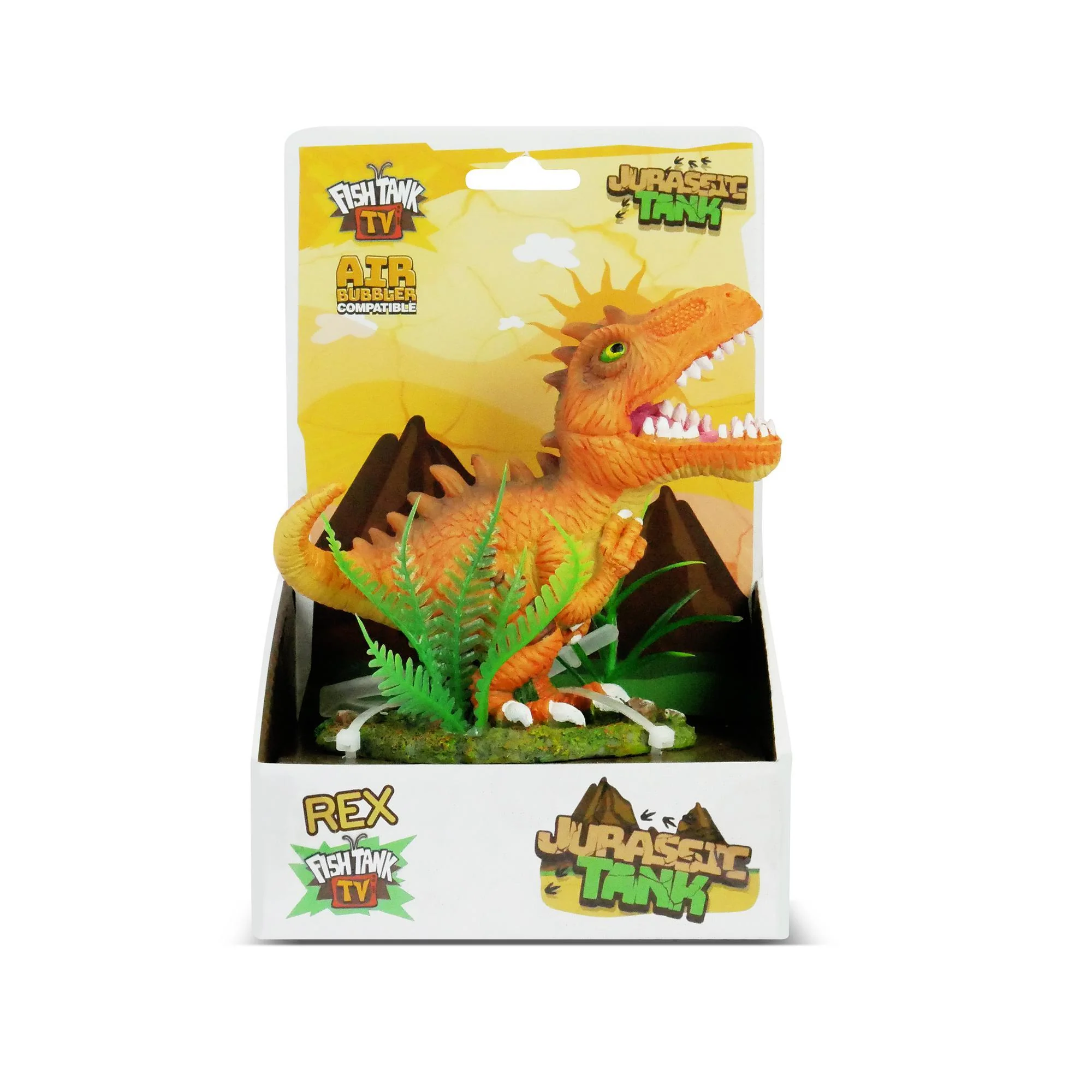 Fish Tank TV Jurassic Land Rex *** - Image 3
