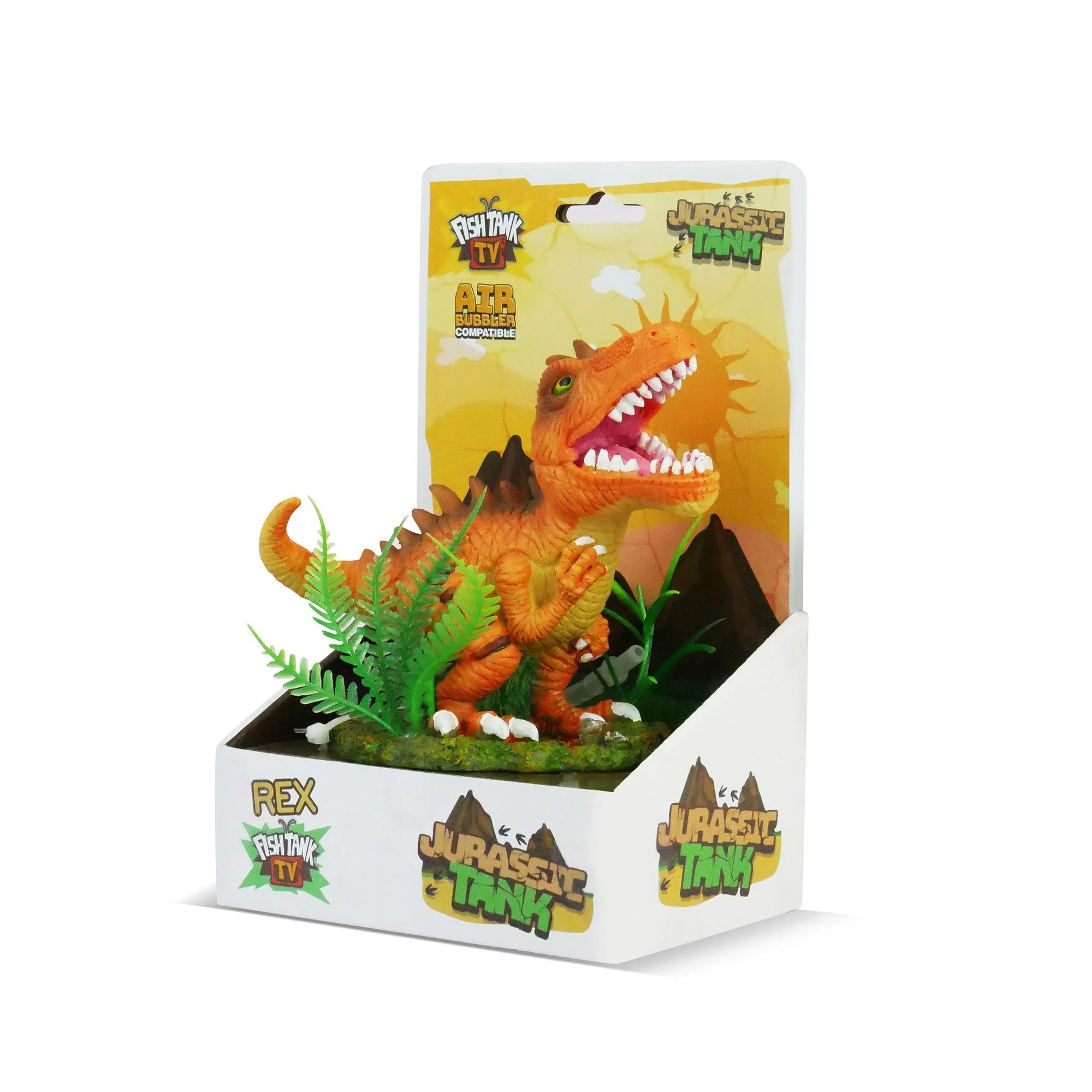 Fish Tank TV Jurassic Land Rex *** - Image 4