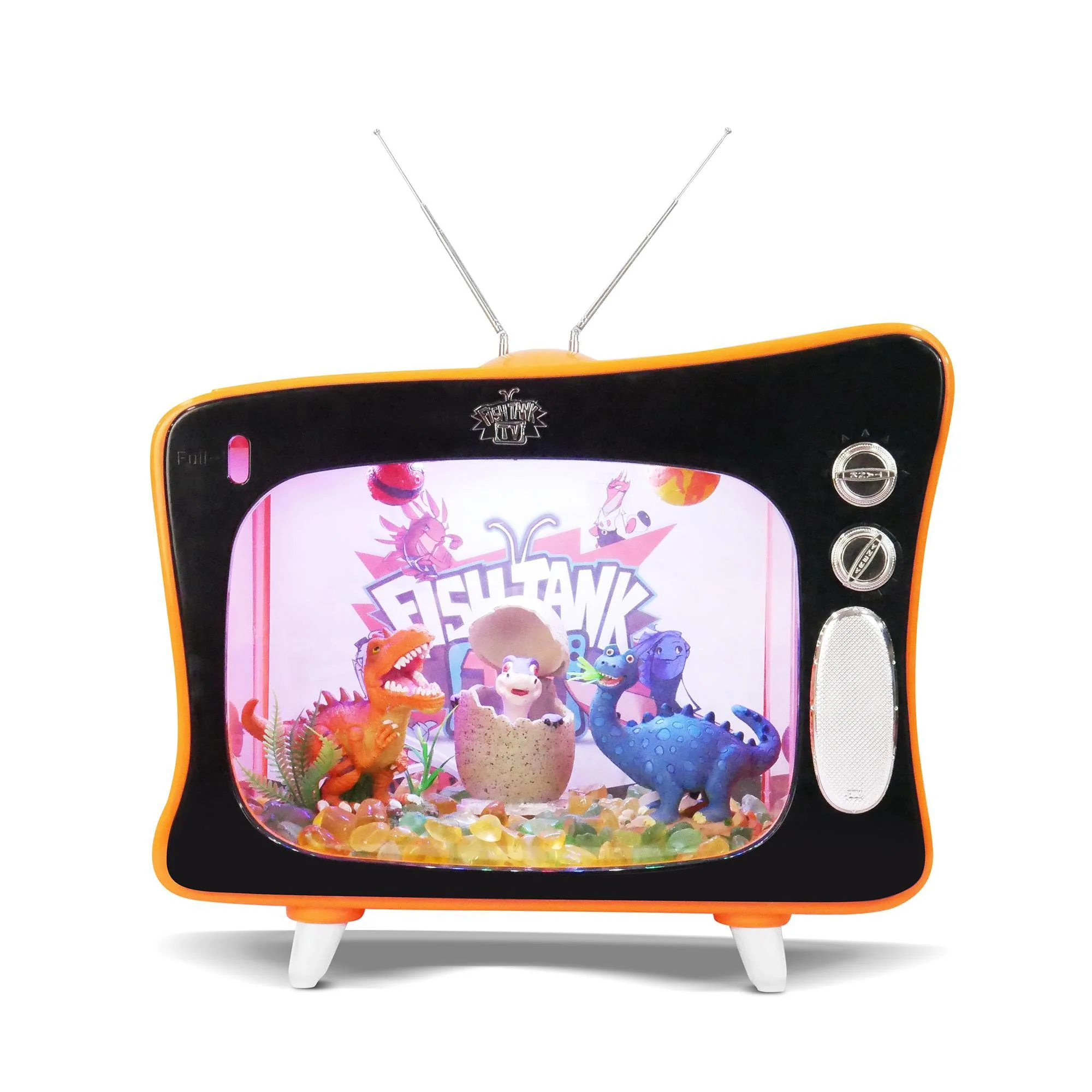 Fish Tank TV Jurassic Land Rex *** - Image 7