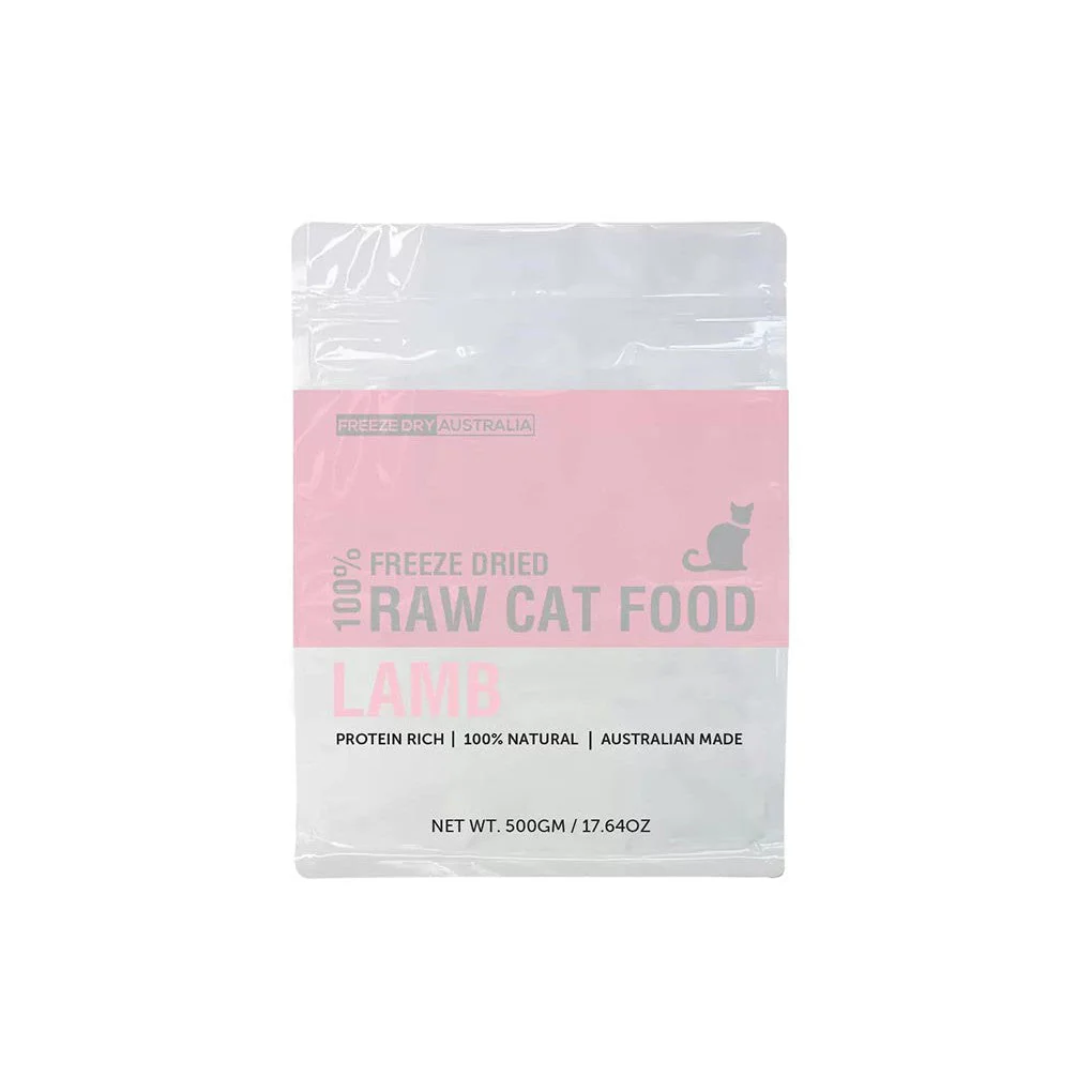 Freeze Dry Australia Freeze Dried Natural Raw Cat Food Lamb 25g - Image 2