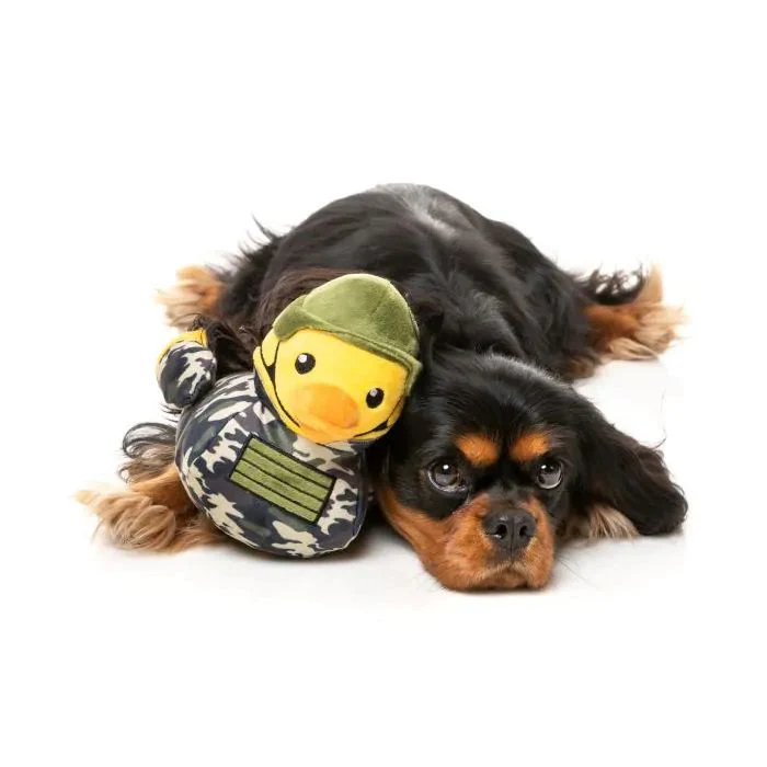 FuzzYard Waddle Squad-dle Commanduck Plush Dog Toy - Image 3