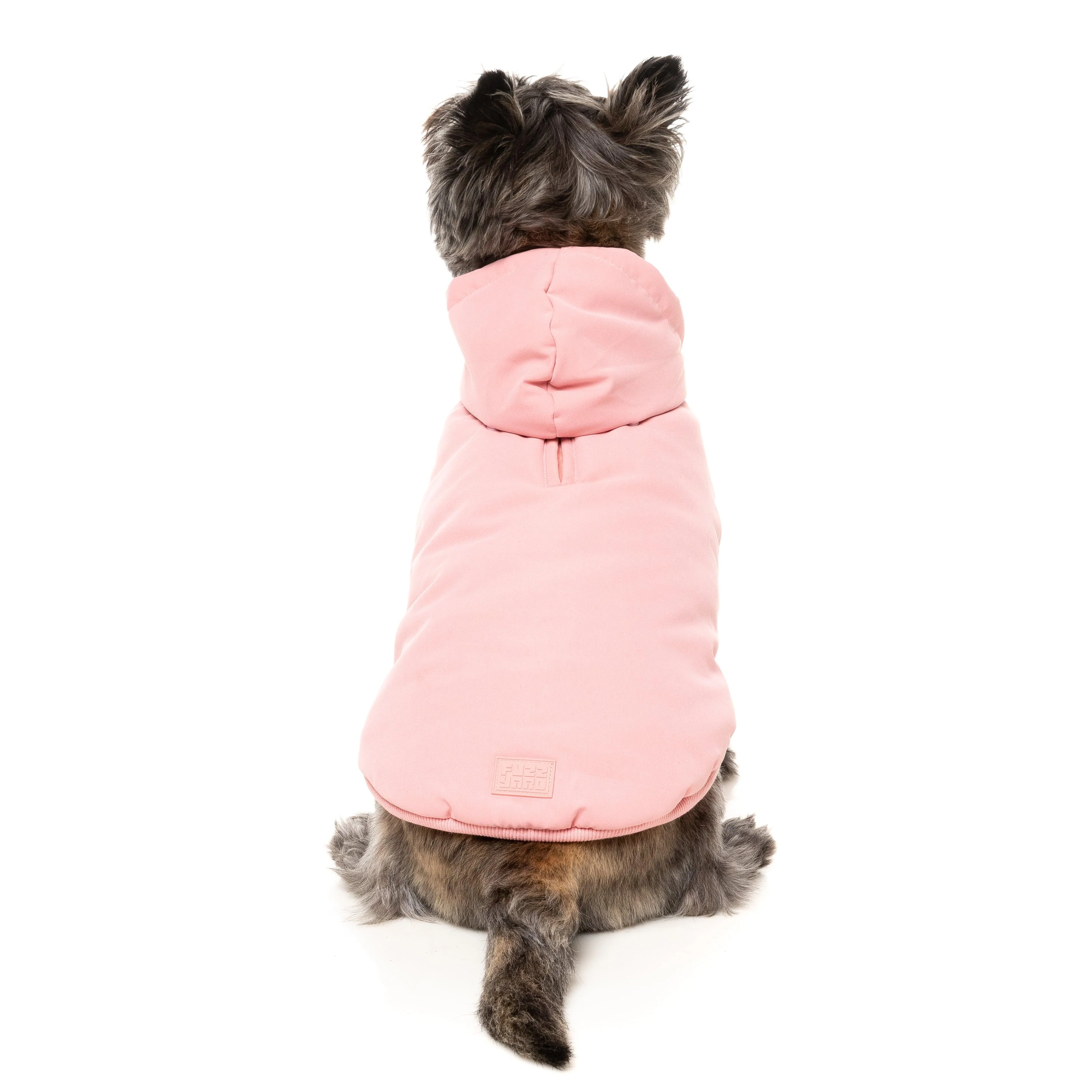 FuzzYard Dog Apparel Essential Padded Hooded Jacket Pink Size 4 *** - Image 6