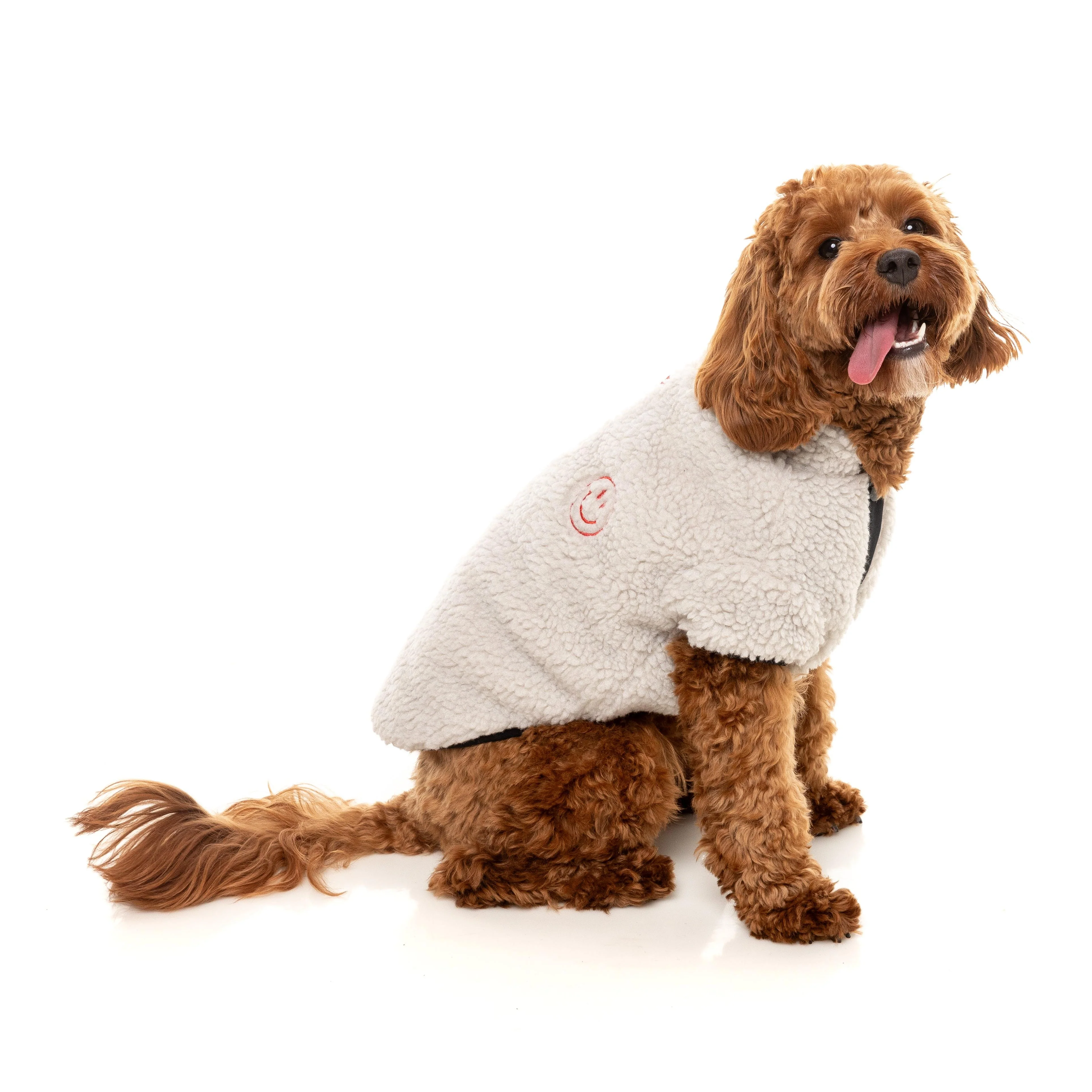 FuzzYard Dog Apparel Jacket Basecamp Stone Size 4 *** - Image 4