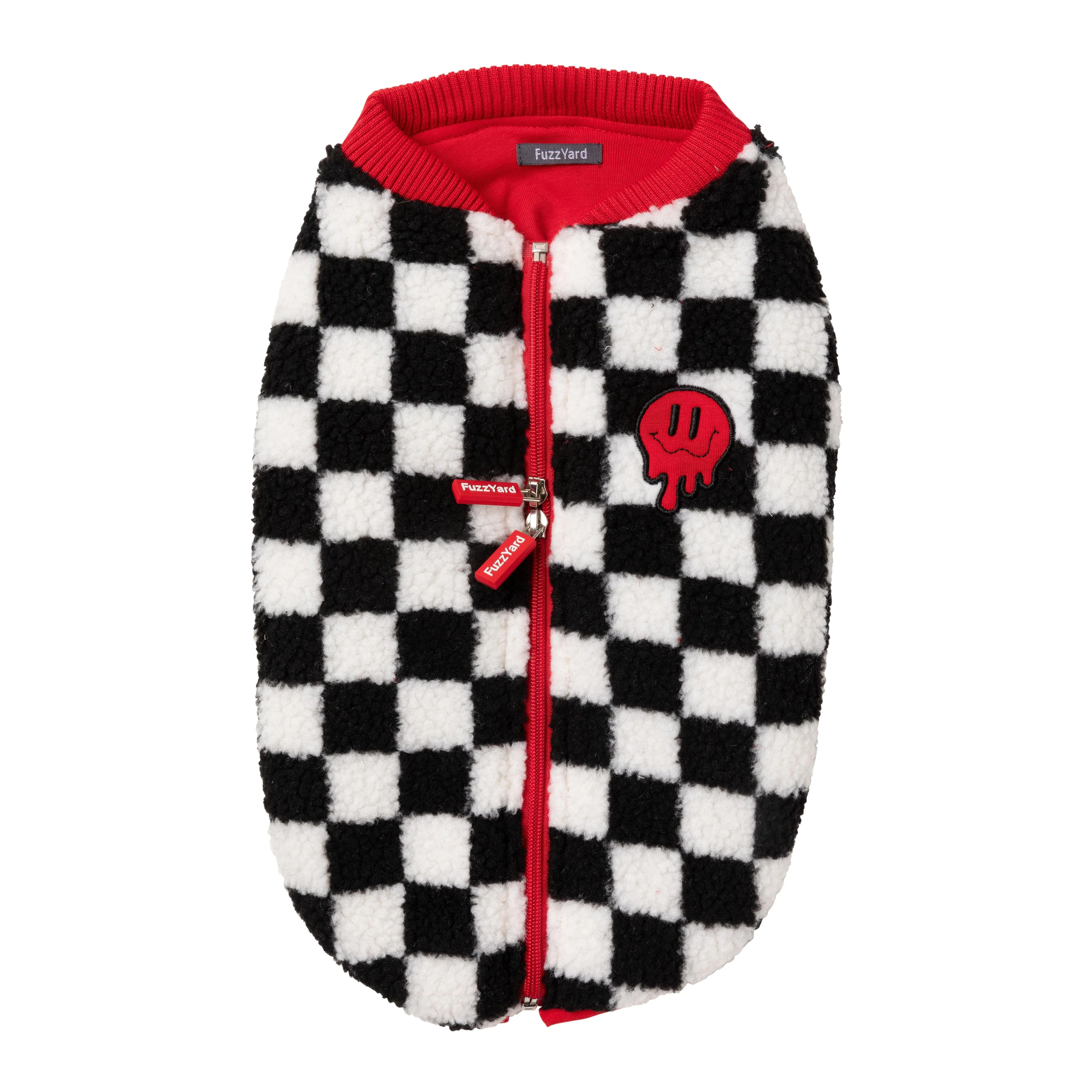 FuzzYard Dog Apparel Jacket Ollie Red Size 4 *** - Image 8