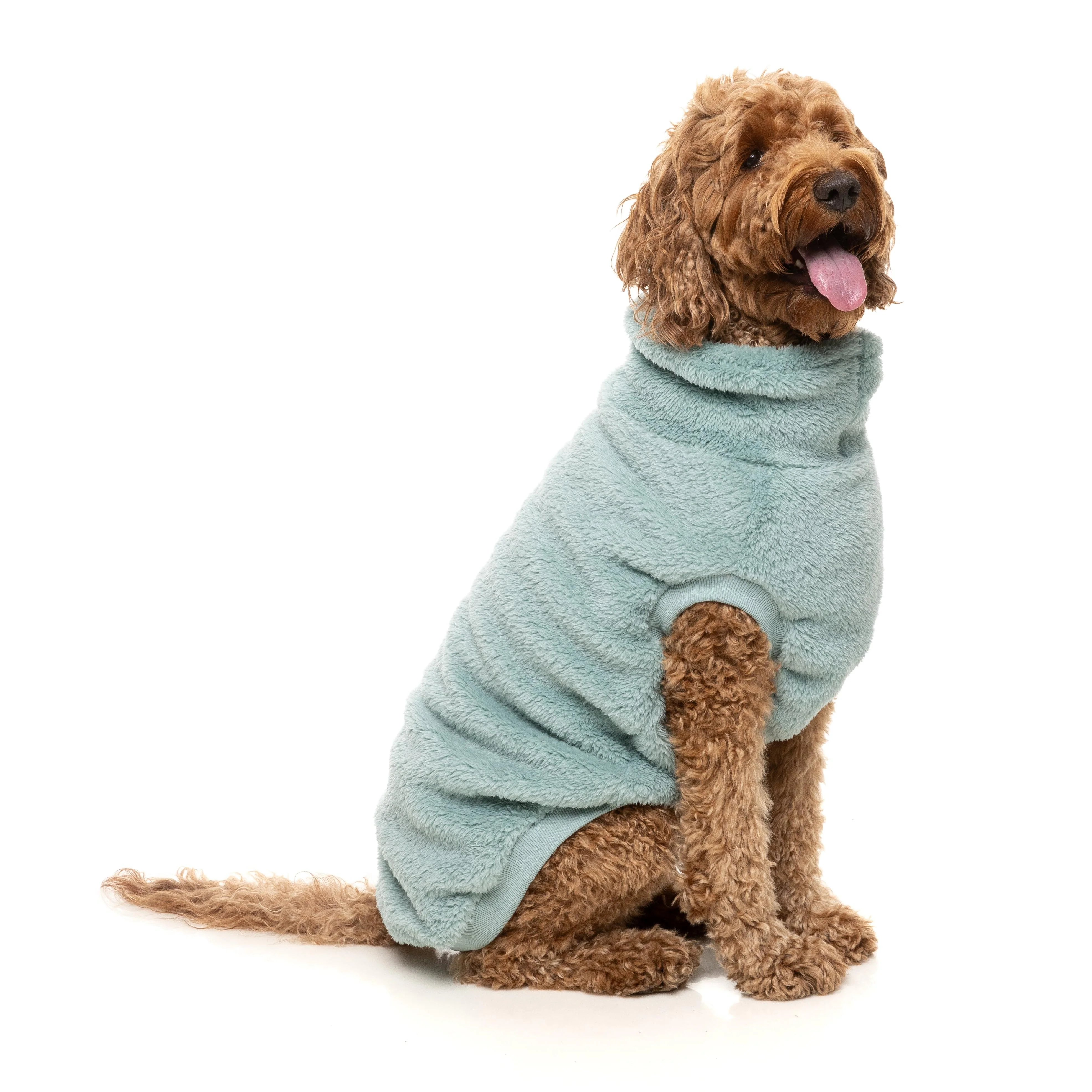 FuzzYard Dog Apparel Turtle Teddy 25 Sweater Arctic Blue Size 5 ^+^ - Image 7