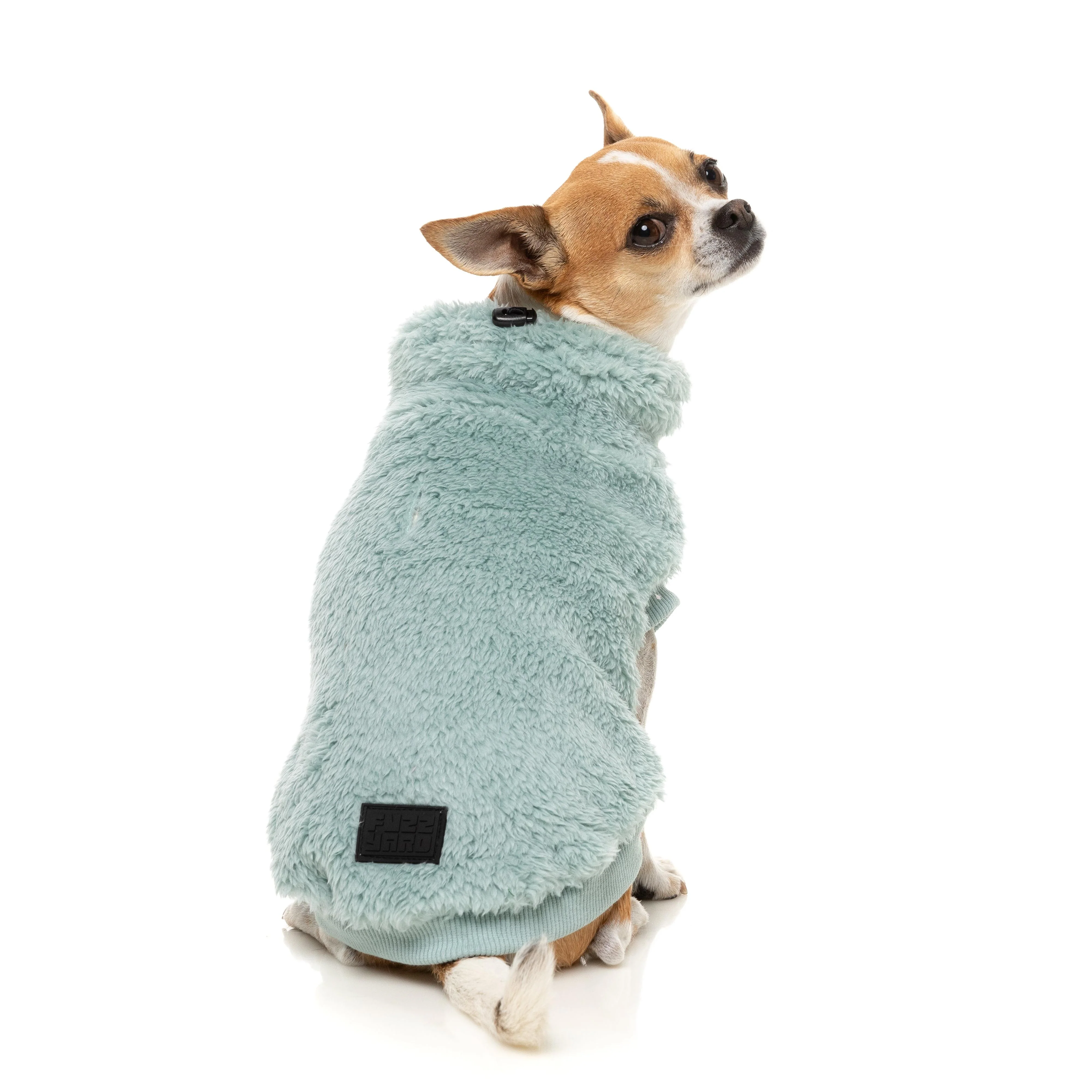 FuzzYard Dog Apparel Turtle Teddy 25 Sweater Arctic Blue Size 7 ^+^ - Image 3