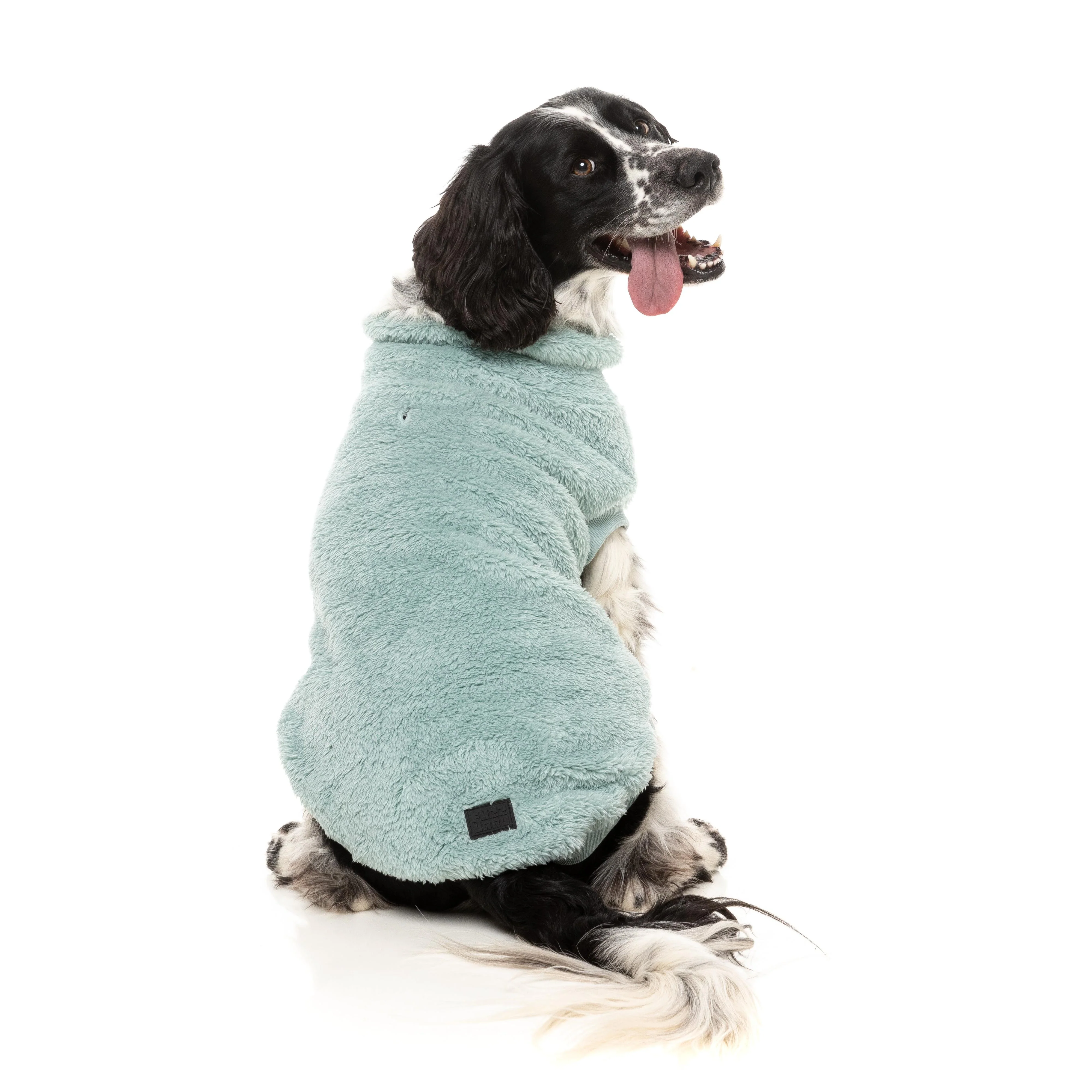 FuzzYard Dog Apparel Turtle Teddy 25 Sweater Arctic Blue Size 7 ^+^ - Image 5