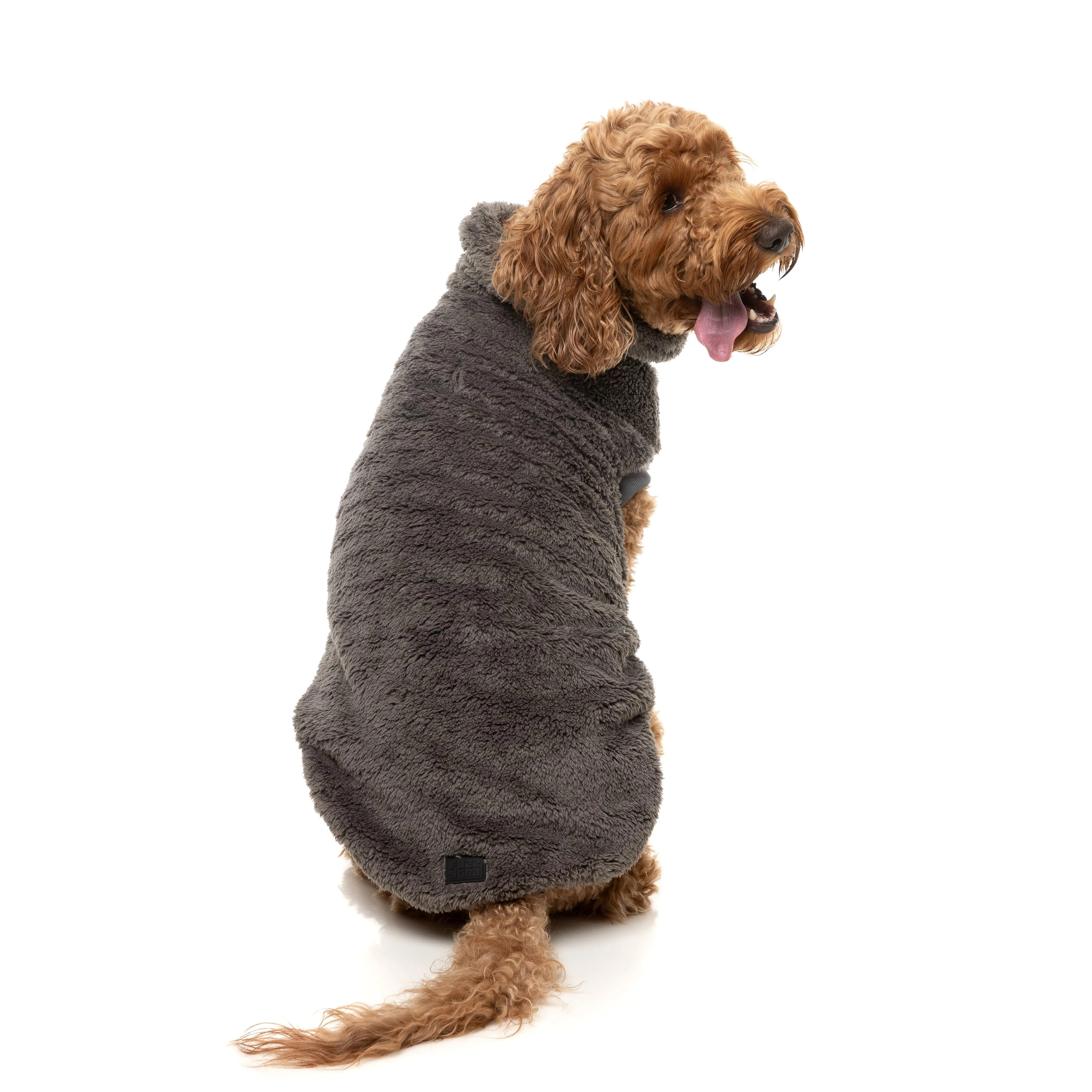 FuzzYard Dog Apparel Turtle Teddy 26 Sweater Gunmetal Grey Size 5 - Image 7