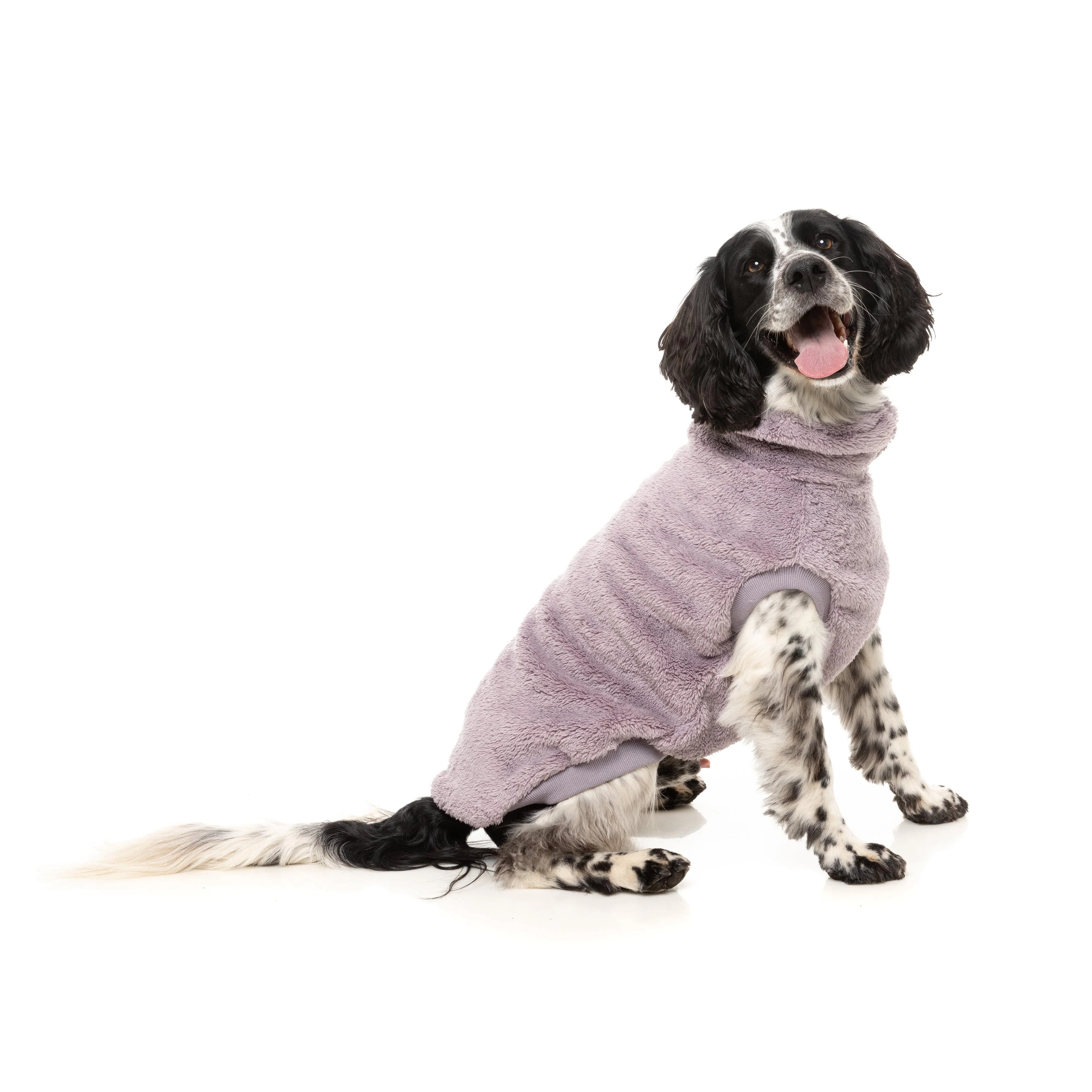 FuzzYard Dog Apparel Turtle Teddy 25 Sweater Lavender Size 3 ^+^ - Image 5